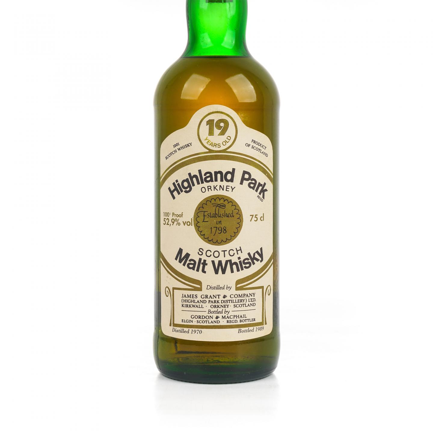 Highland Park 高原骑士 19年 1970-1989 GM 750ml