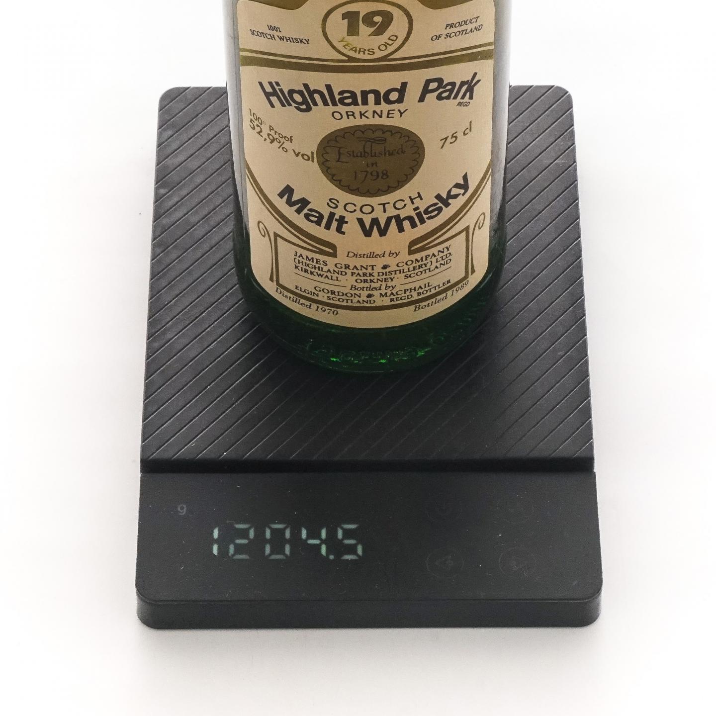 Highland Park 高原骑士 19年 1970-1989 GM 750ml