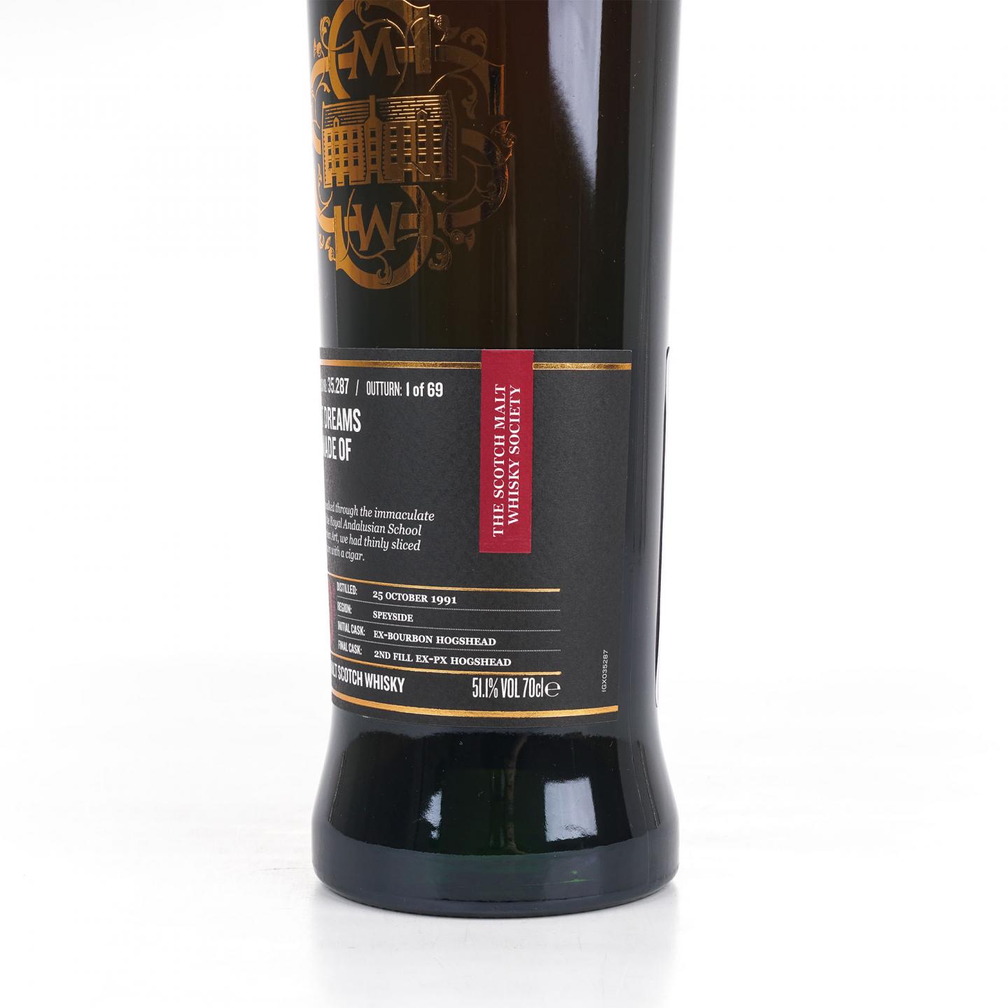 SMWS 35.287 格兰莫雷 29年 1991 雪莉桶后熟