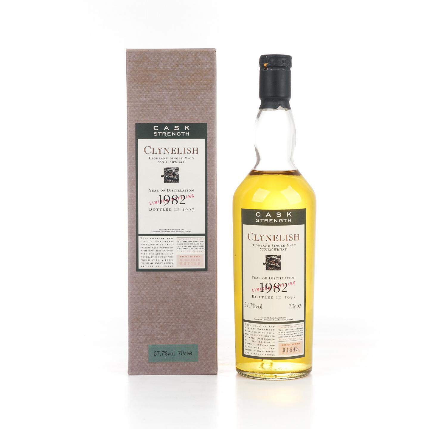 Clynelish 克里尼利基 1982-1997 帝亚吉欧花鸟桶强系列