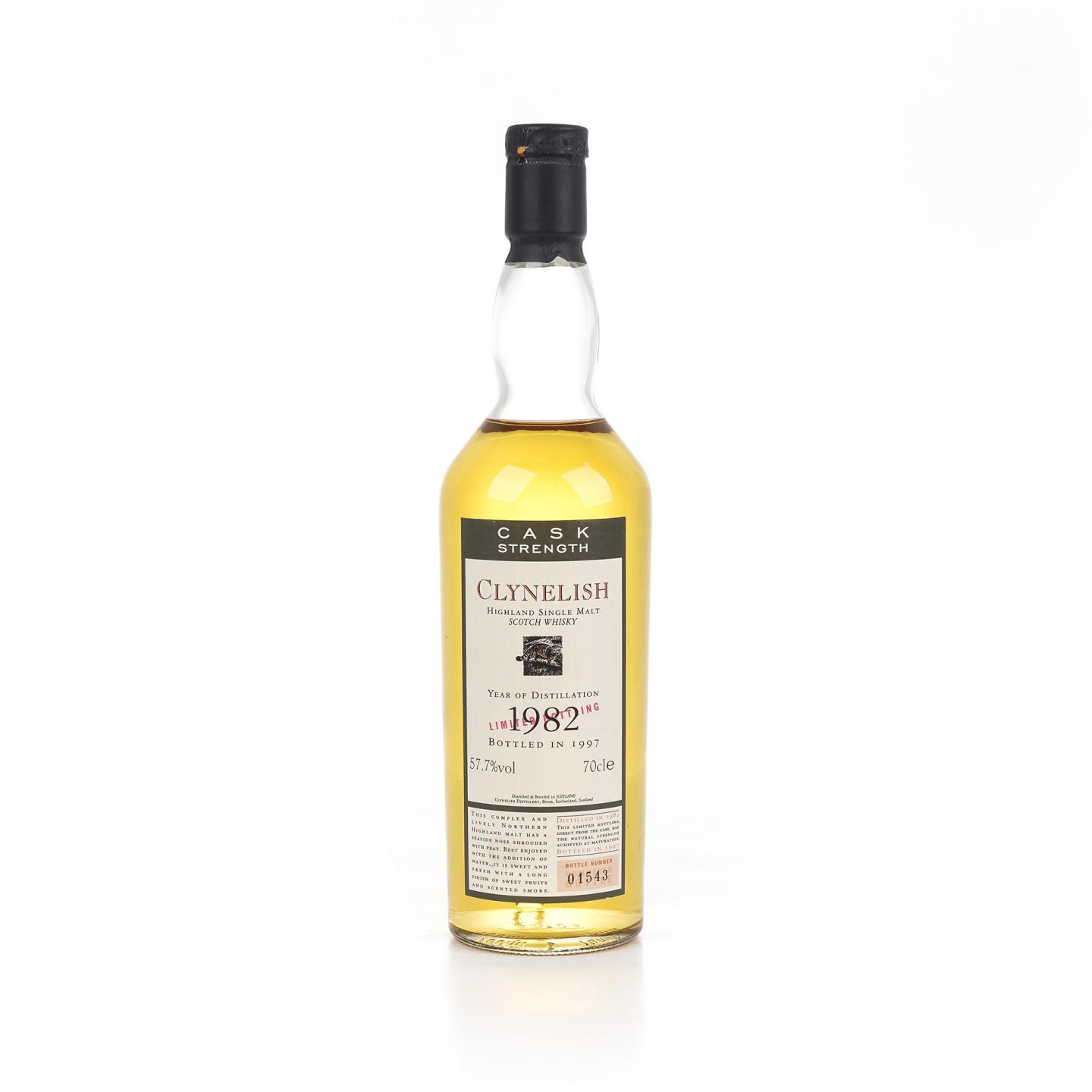 Clynelish 克里尼利基 1982-1997 帝亚吉欧花鸟桶强系列