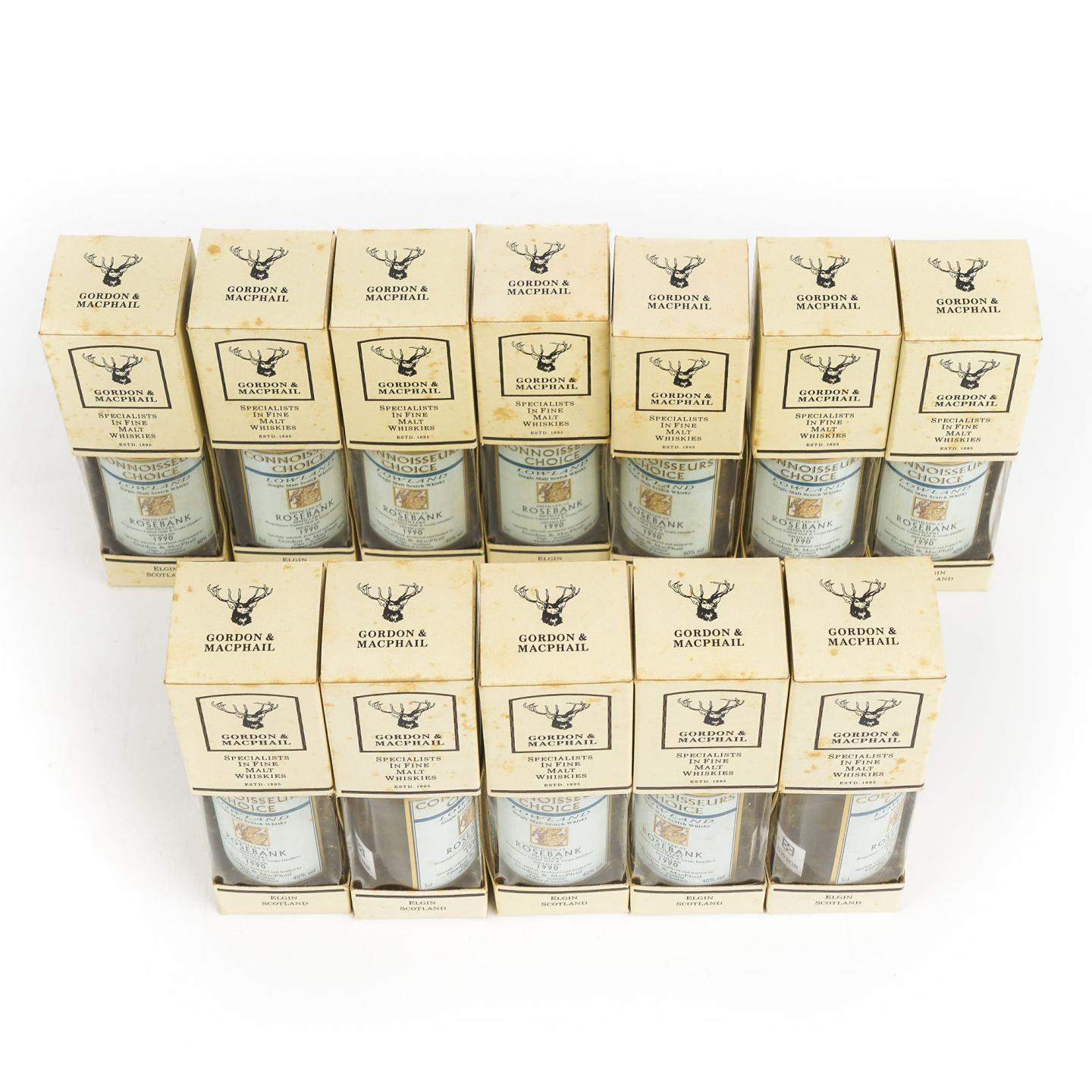 【酒版】Rosebank 罗斯班克 1990 GM地图标 50ml*12