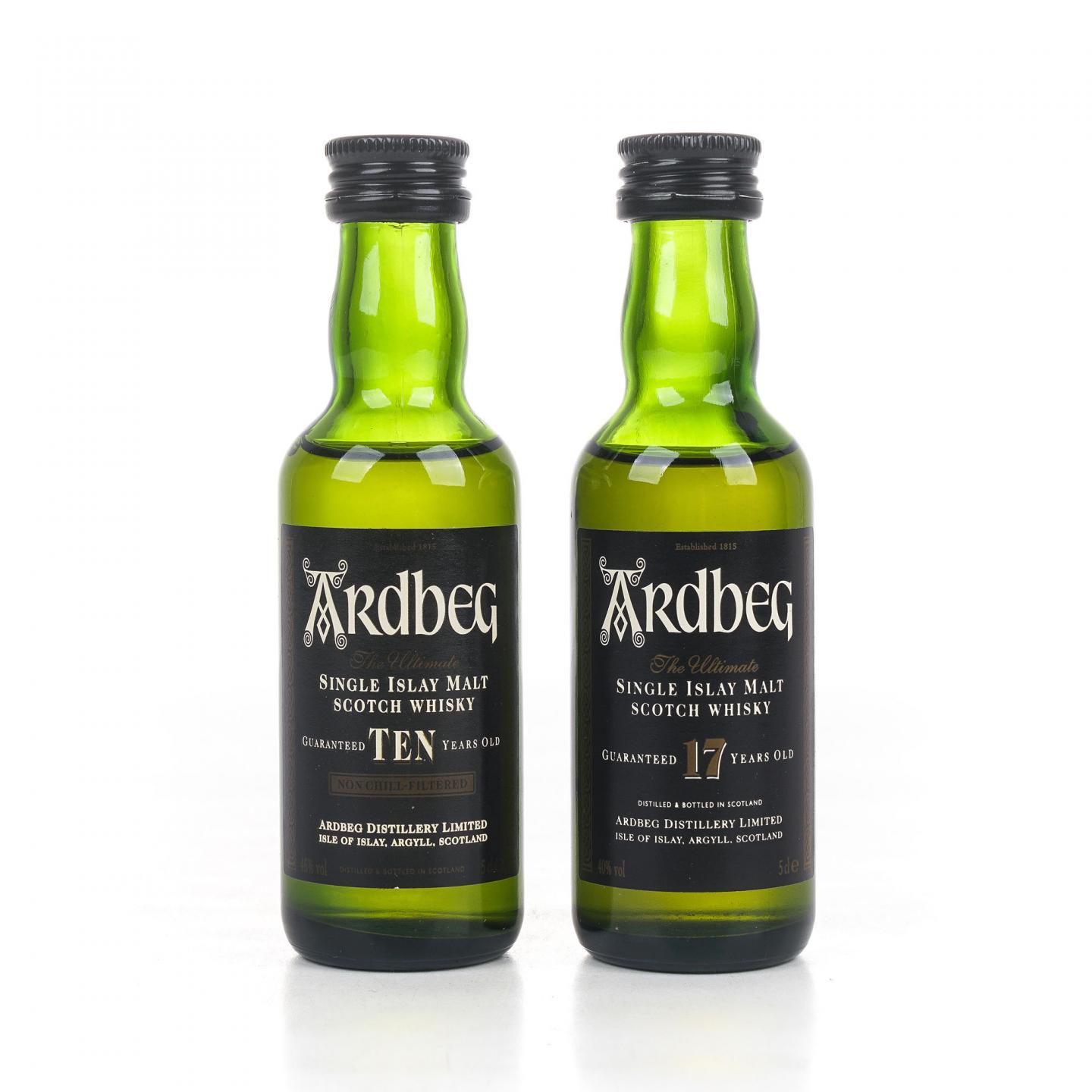 【酒版】Ardbeg 阿贝 10年/17年 2瓶组*50ml