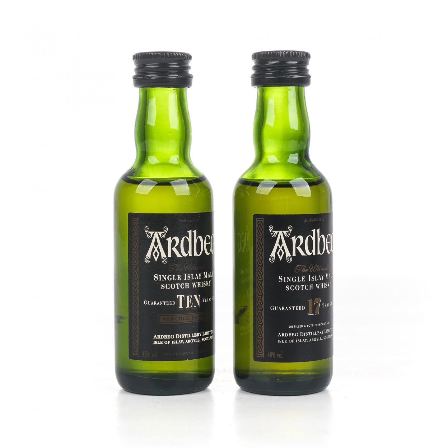 【酒版】Ardbeg 阿贝 10年/17年 2瓶组*50ml