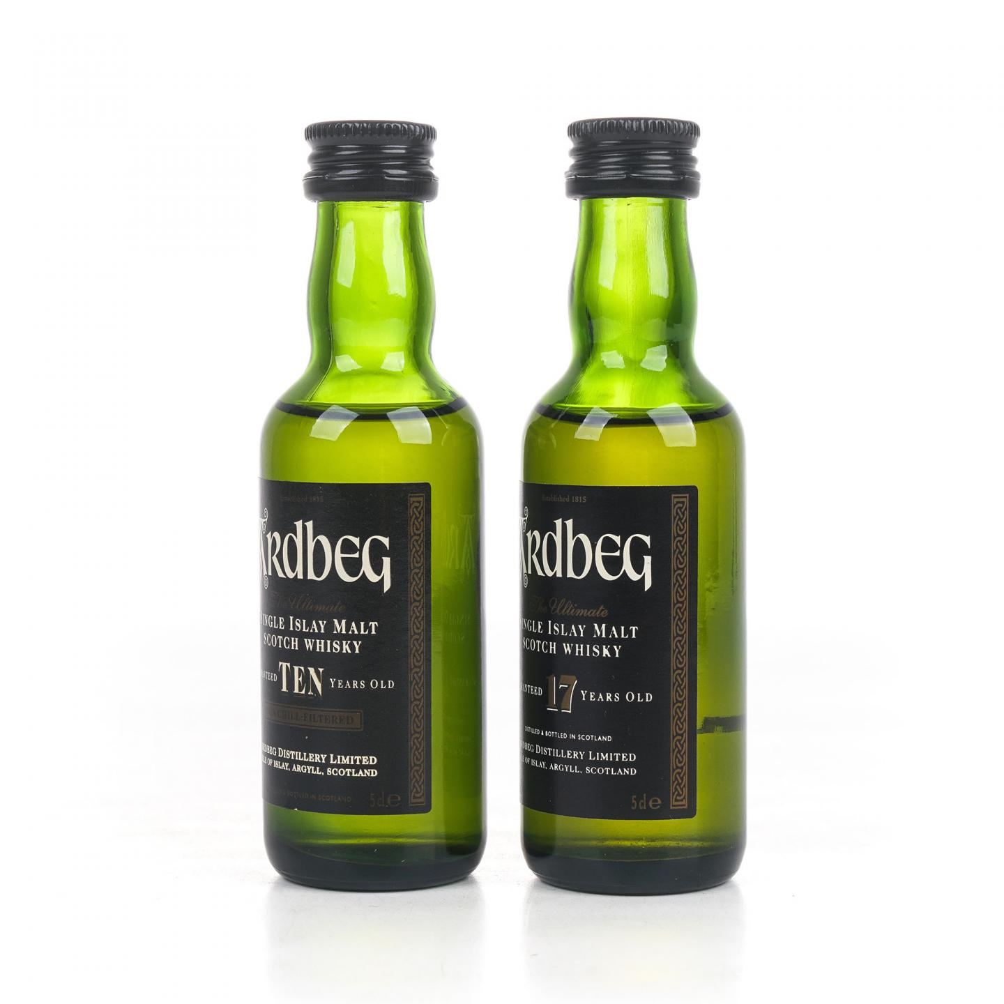 【酒版】Ardbeg 阿贝 10年/17年 2瓶组*50ml