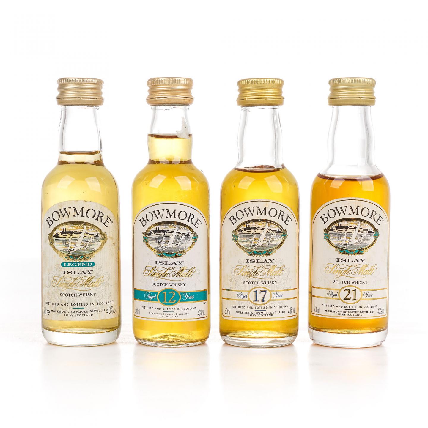 【酒版】Bowmore 波摩 海鸥标 4瓶组*50ml