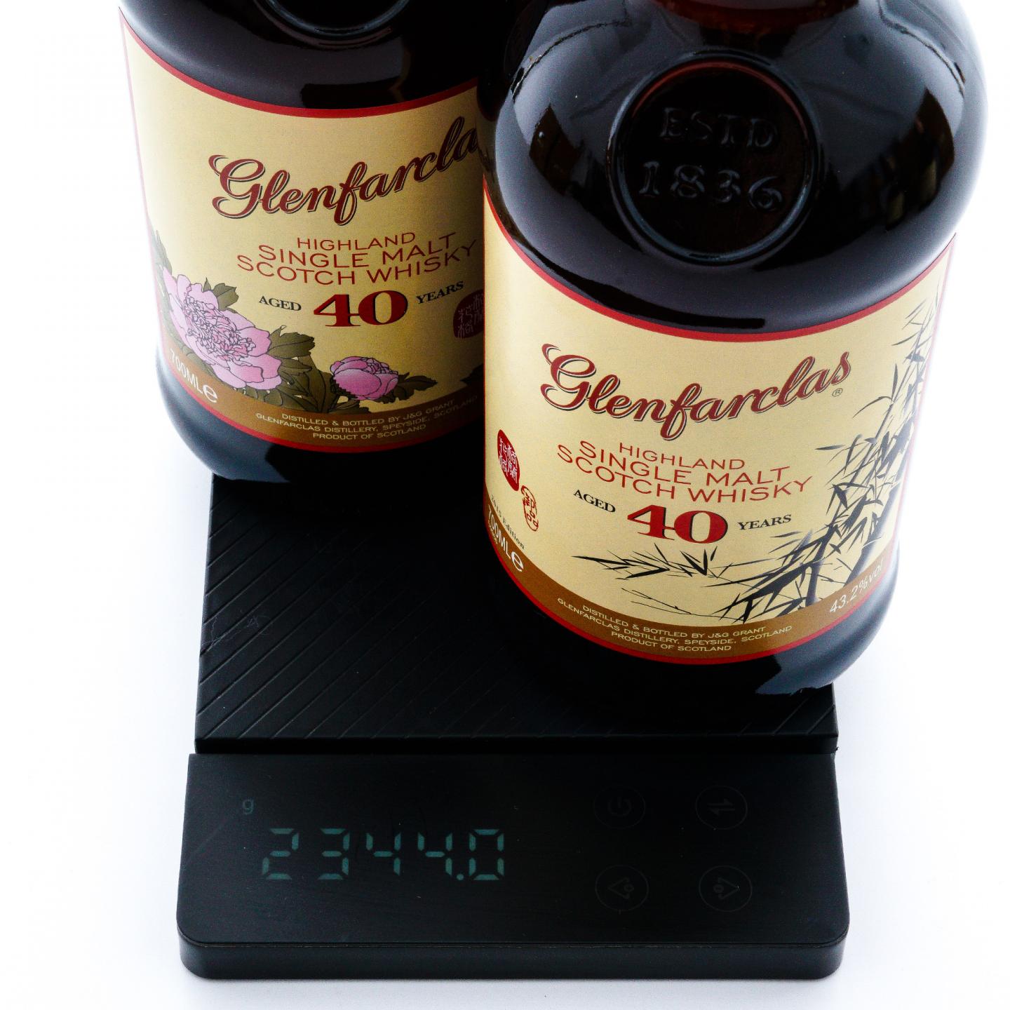 Glenfarclas 格兰花格 40年 兰/竹/菊/梅 4支组