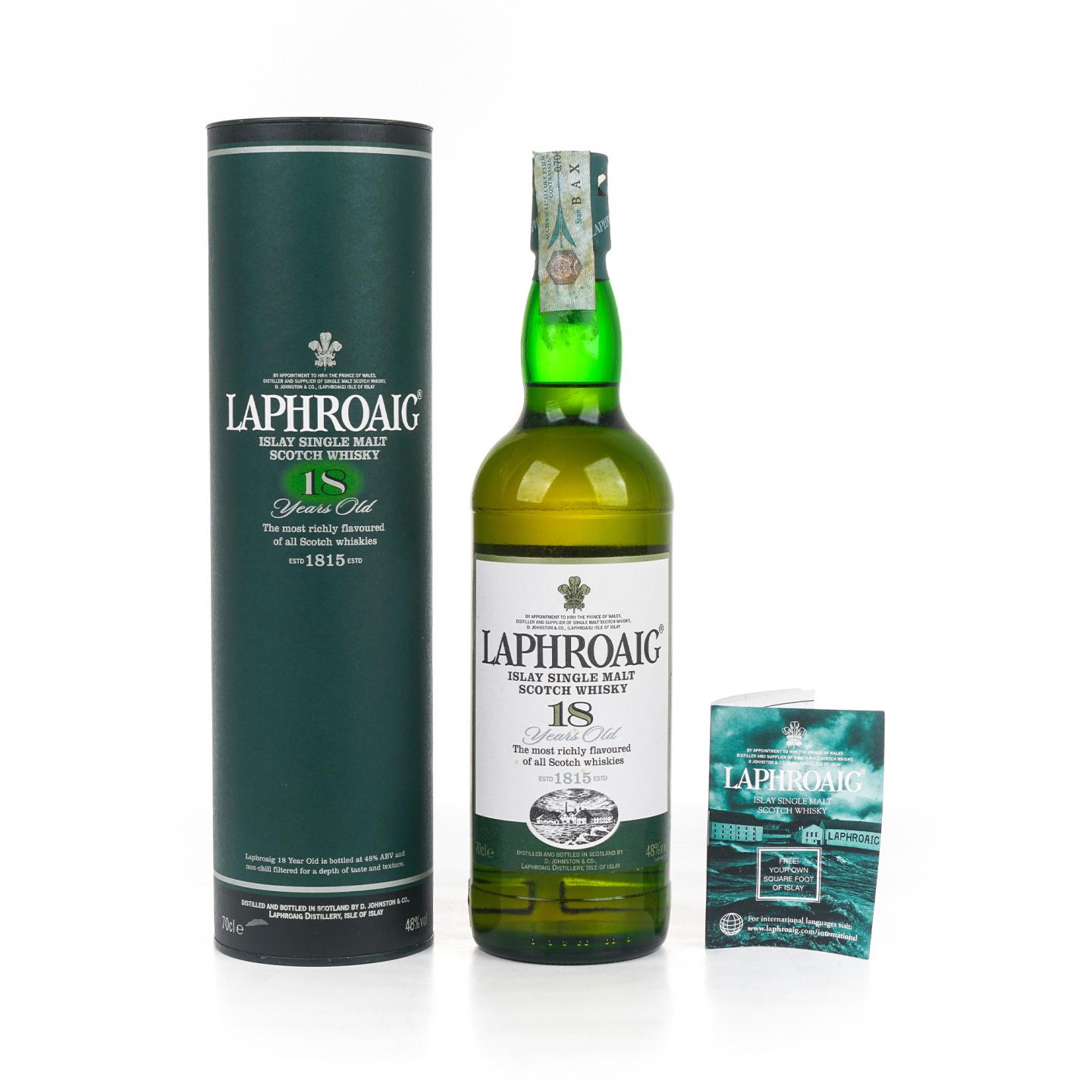 Laphroaig 拉弗格 18年 绿筒系列 礼盒 700ml