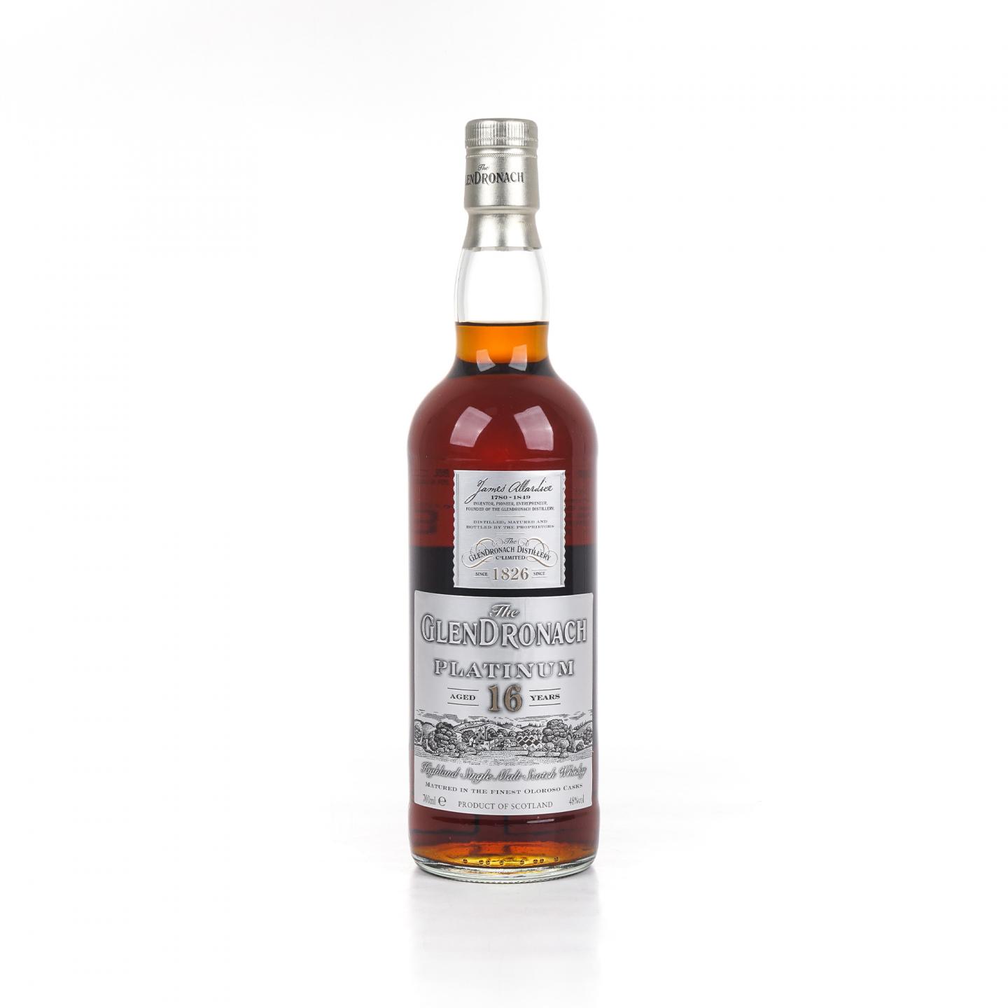 Glendronach 格兰多纳 16年 2014 Platinum 雪莉桶