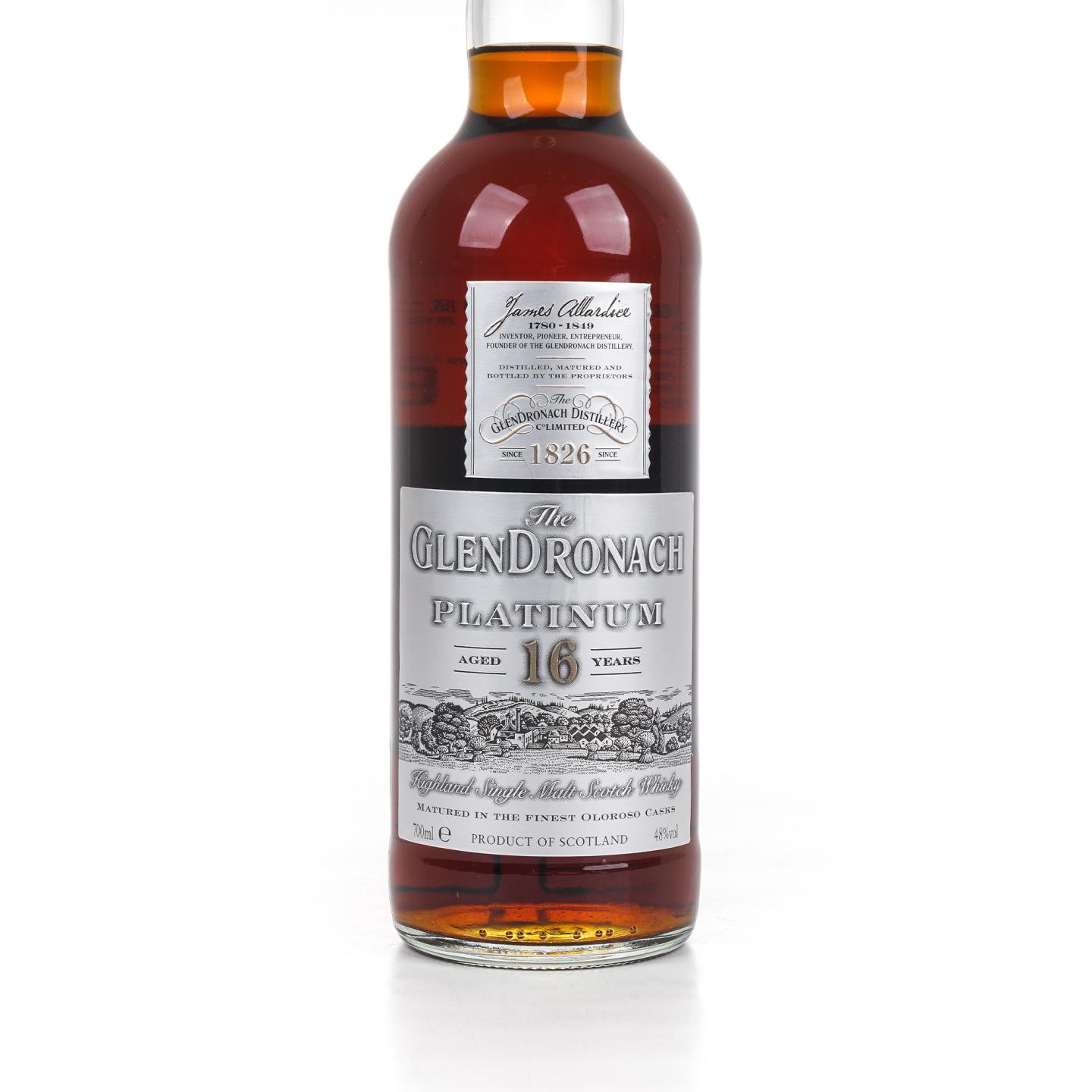 Glendronach 格兰多纳 16年 2014 Platinum 雪莉桶
