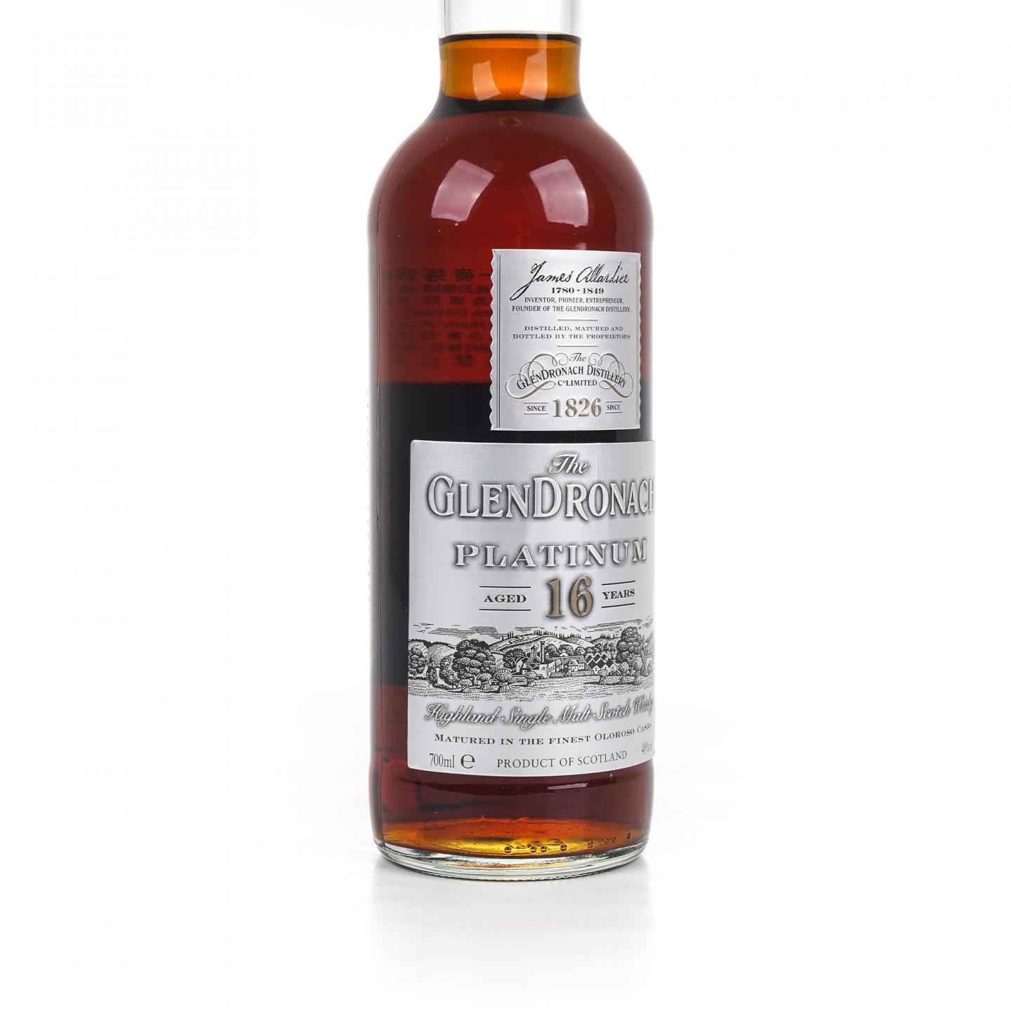 Glendronach 格兰多纳 16年 2014 Platinum 雪莉桶