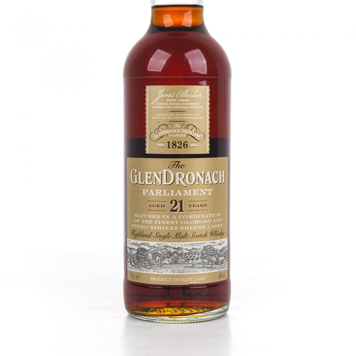 Glendronach 格兰多纳 21年 2015 Parliament 雪莉桶