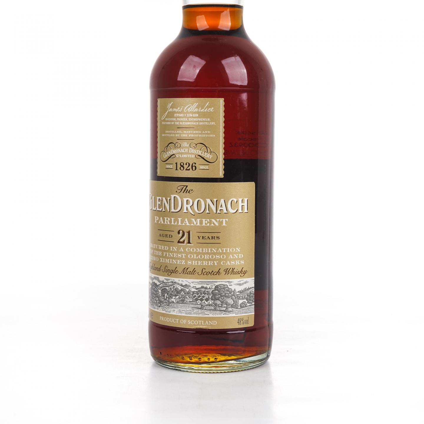 Glendronach 格兰多纳 21年 2015 Parliament 雪莉桶