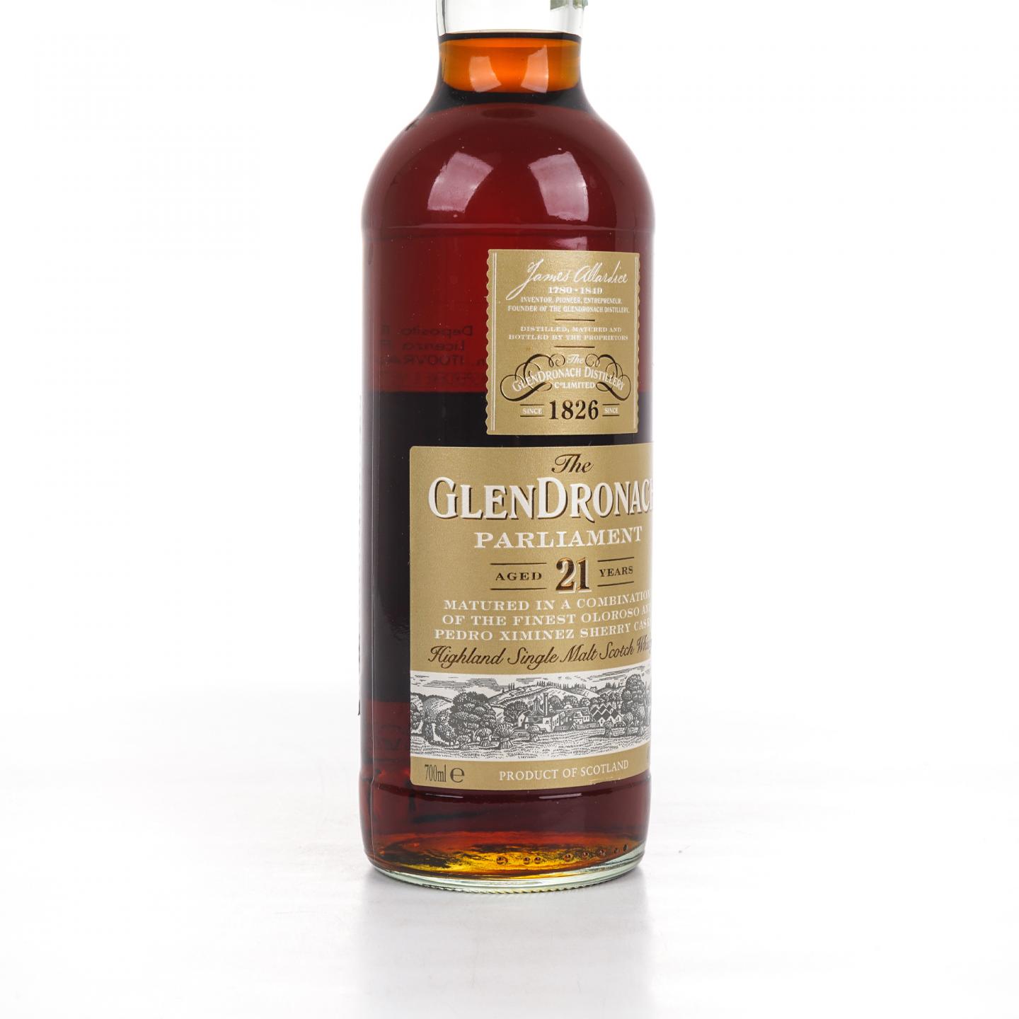 Glendronach 格兰多纳 21年 2015 Parliament 雪莉桶