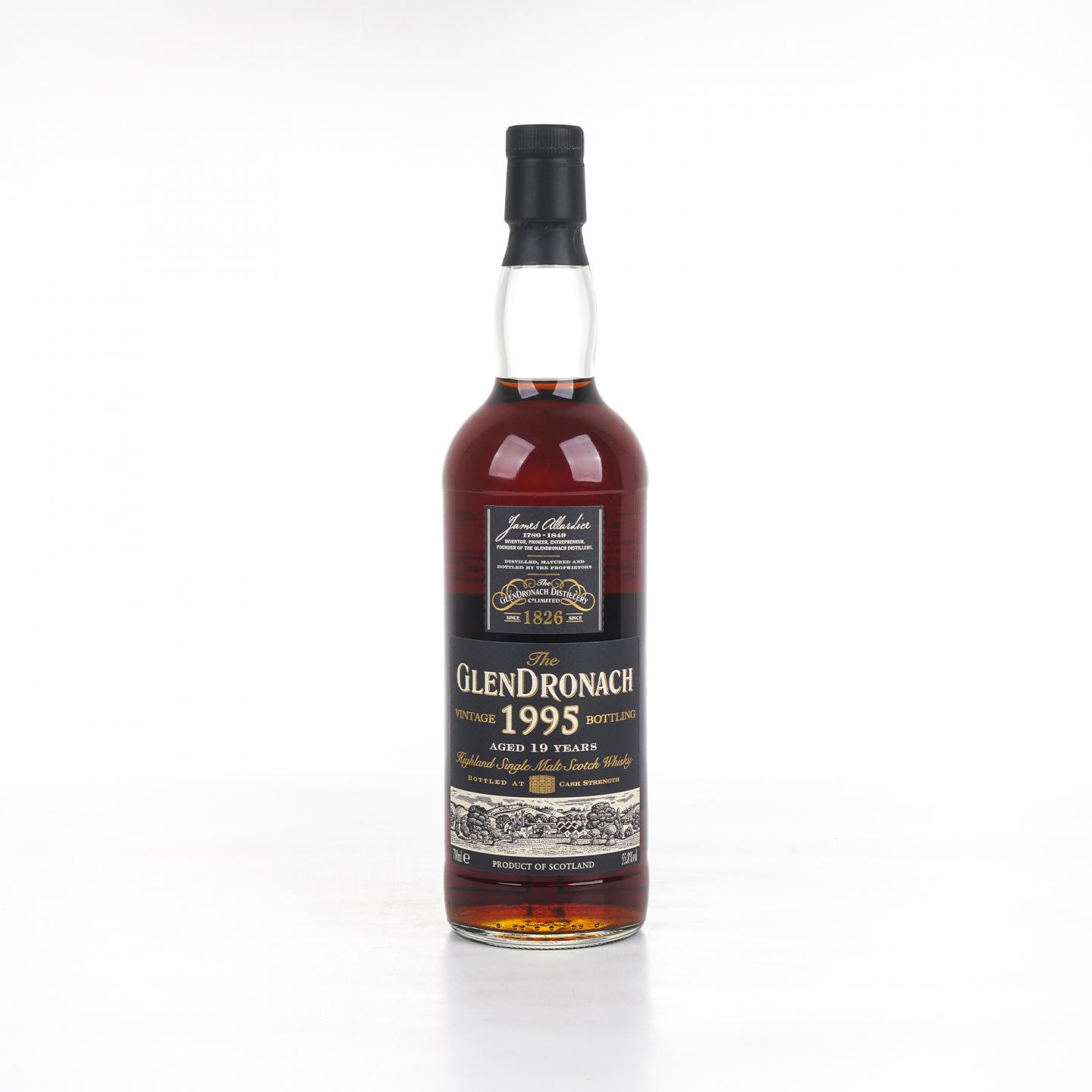 Glendronach 格兰多纳 19年 1995-2014 PX雪莉桶 桶强