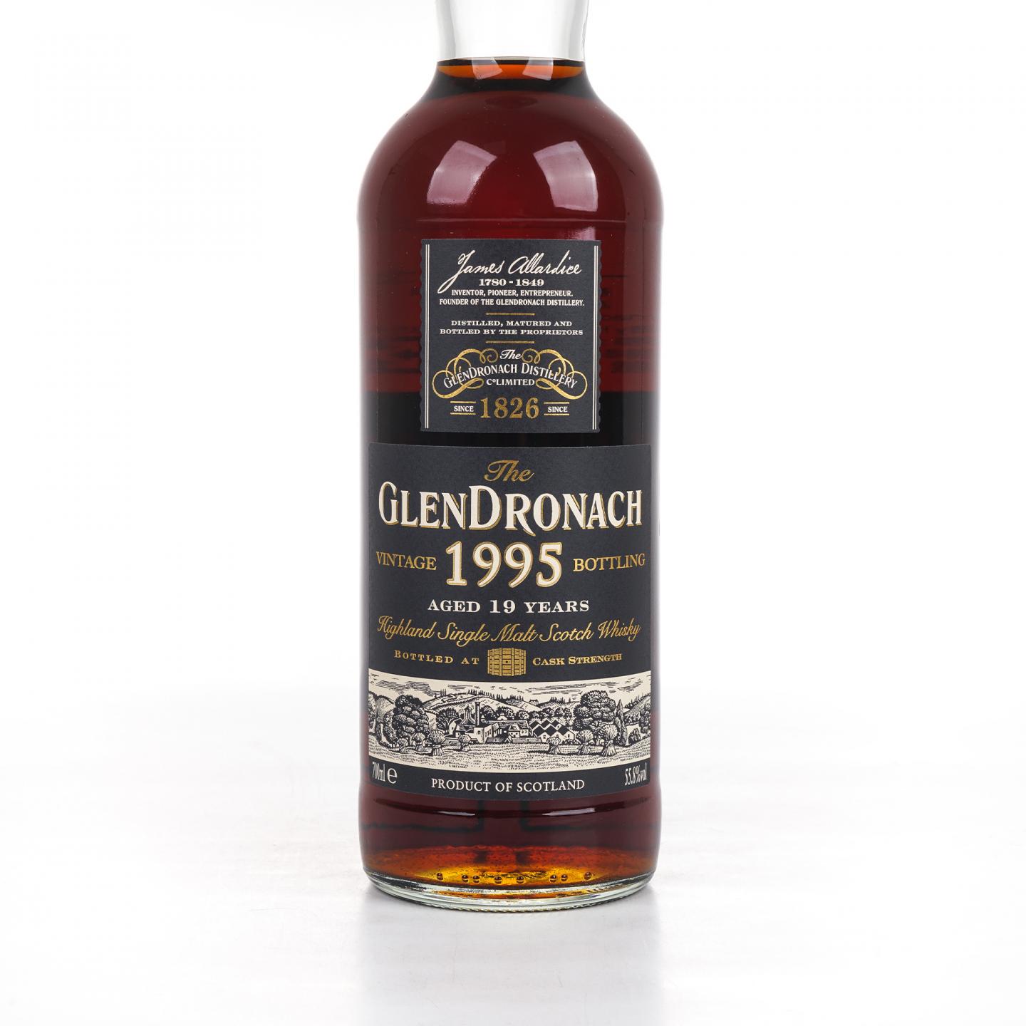 Glendronach 格兰多纳 19年 1995-2014 PX雪莉桶 桶强