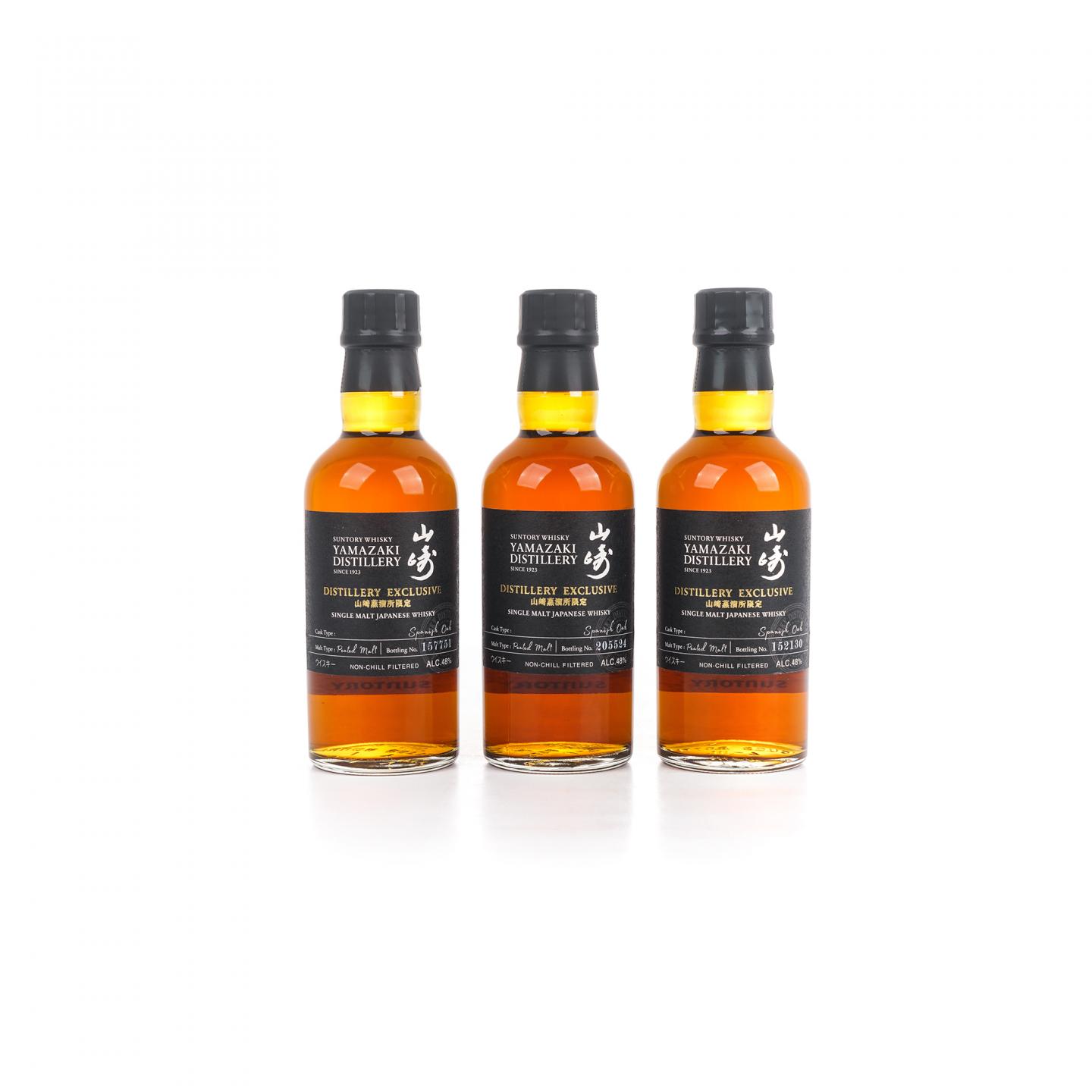 【中样】山崎蒸馏所限定 Peated Malt 180ml*3支组