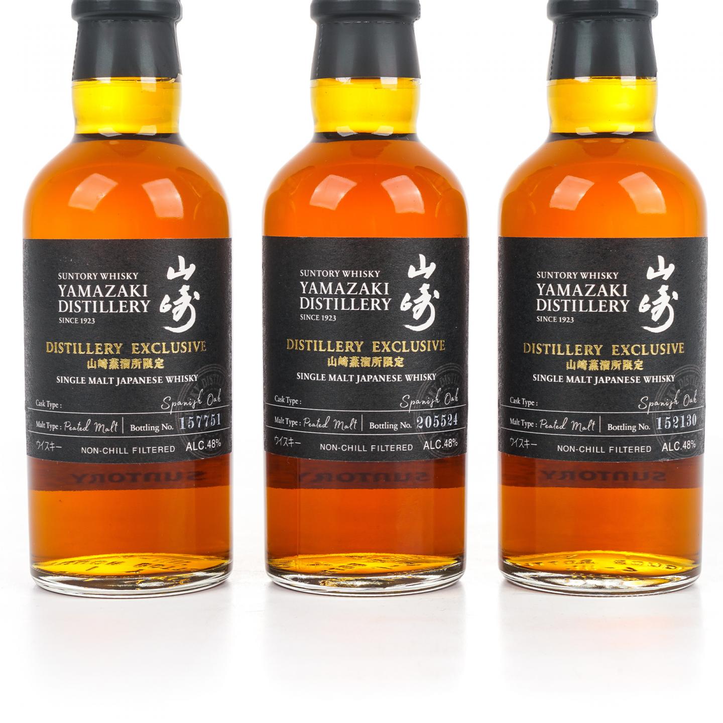 【中样】山崎蒸馏所限定 Peated Malt 180ml*3支组