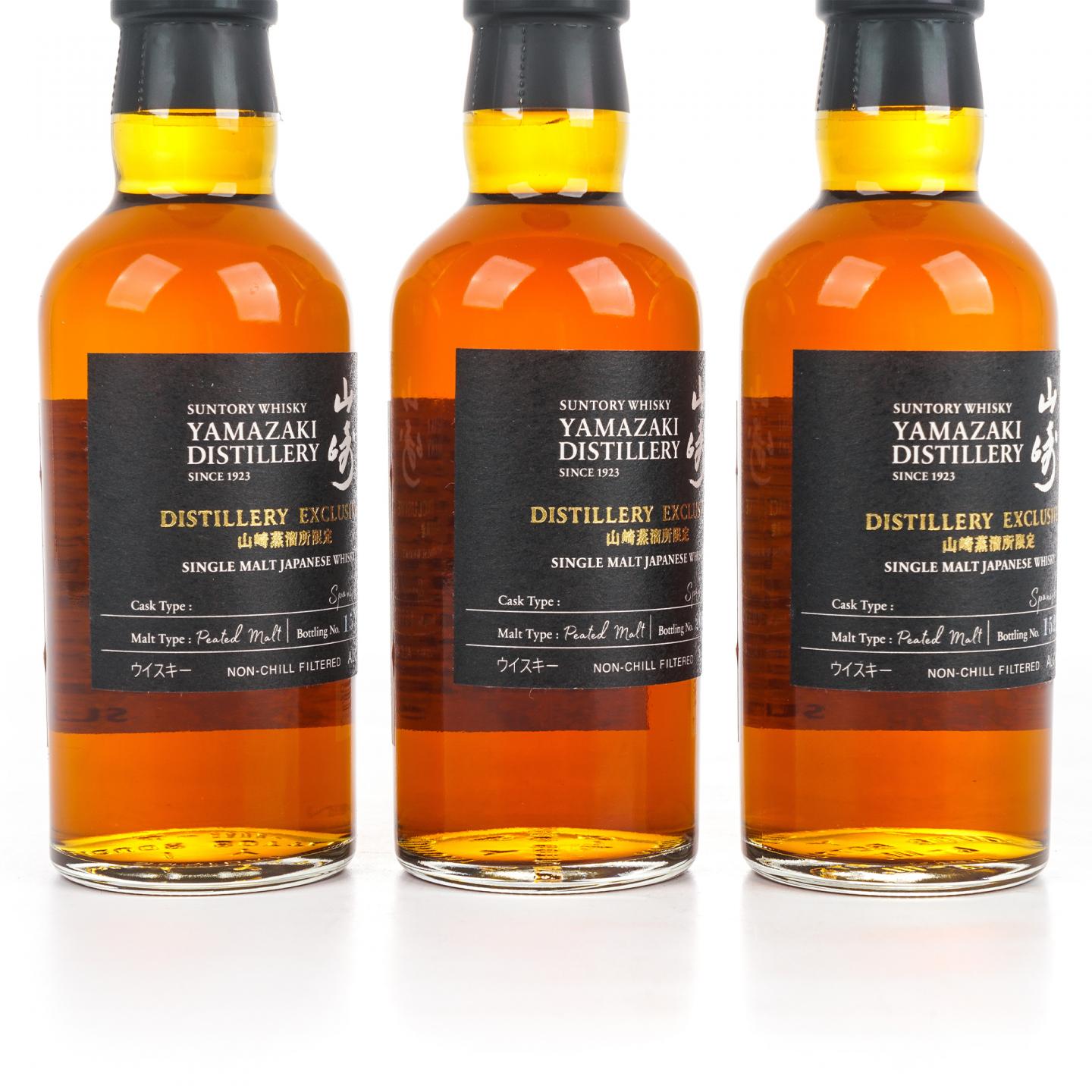 【中样】山崎蒸馏所限定 Peated Malt 180ml*3支组