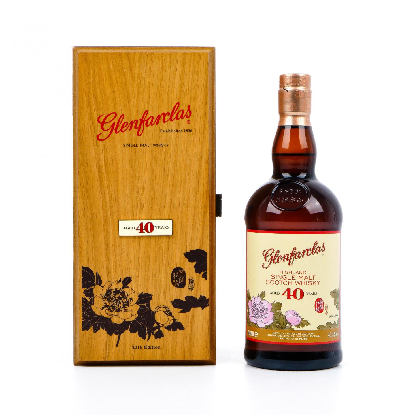 Glenfarclas 格兰花格 40年 菊 礼盒 2016年限定