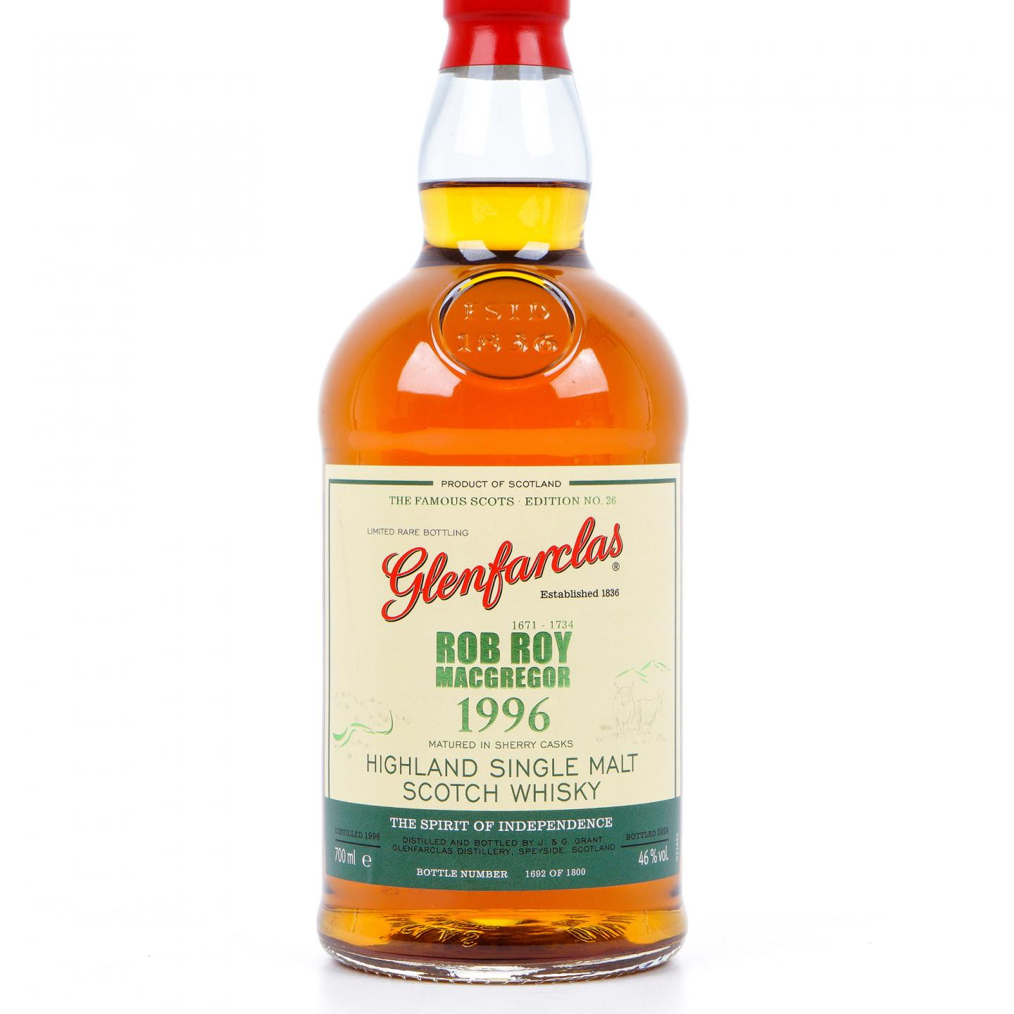 Glenfarclas 格兰花格 1996-2024 雪莉桶