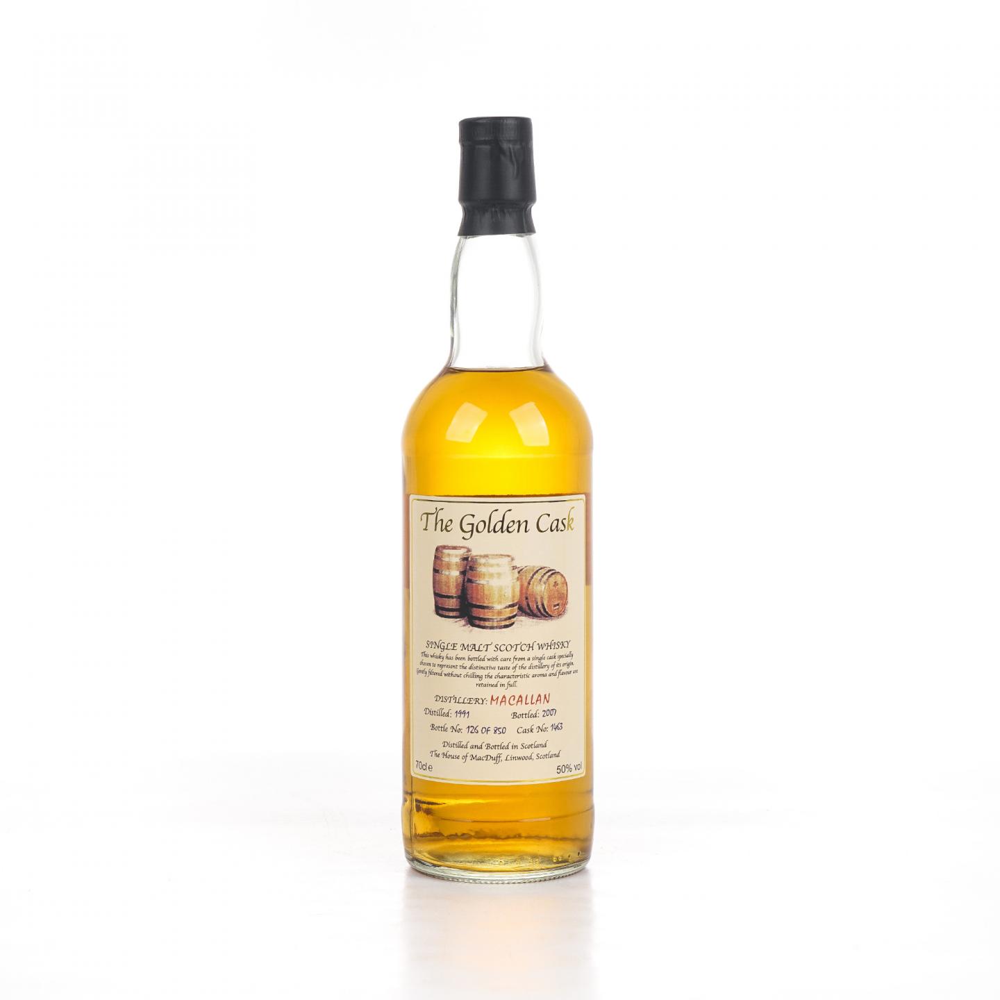 秘密斯佩塞 1991-2007 单桶#1463 The Golden Cask