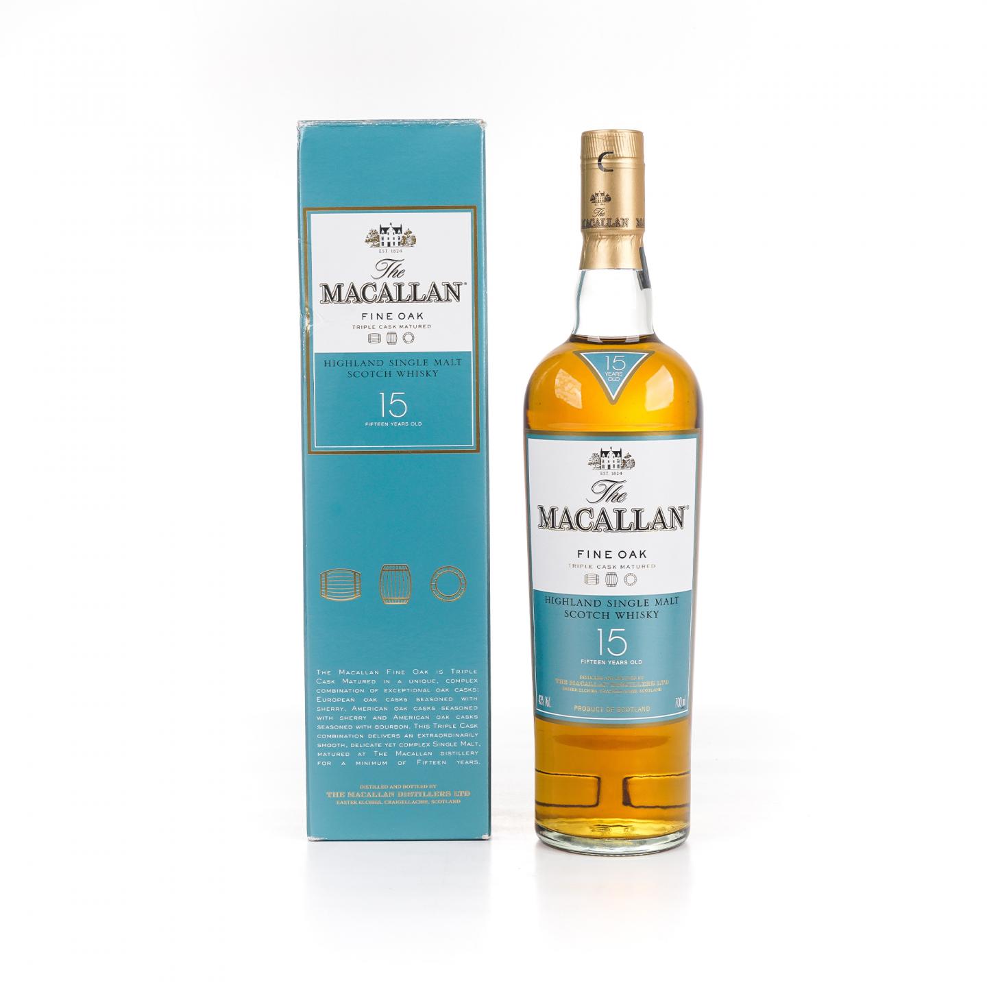 Macallan 麦卡伦 15年 Fine Oak