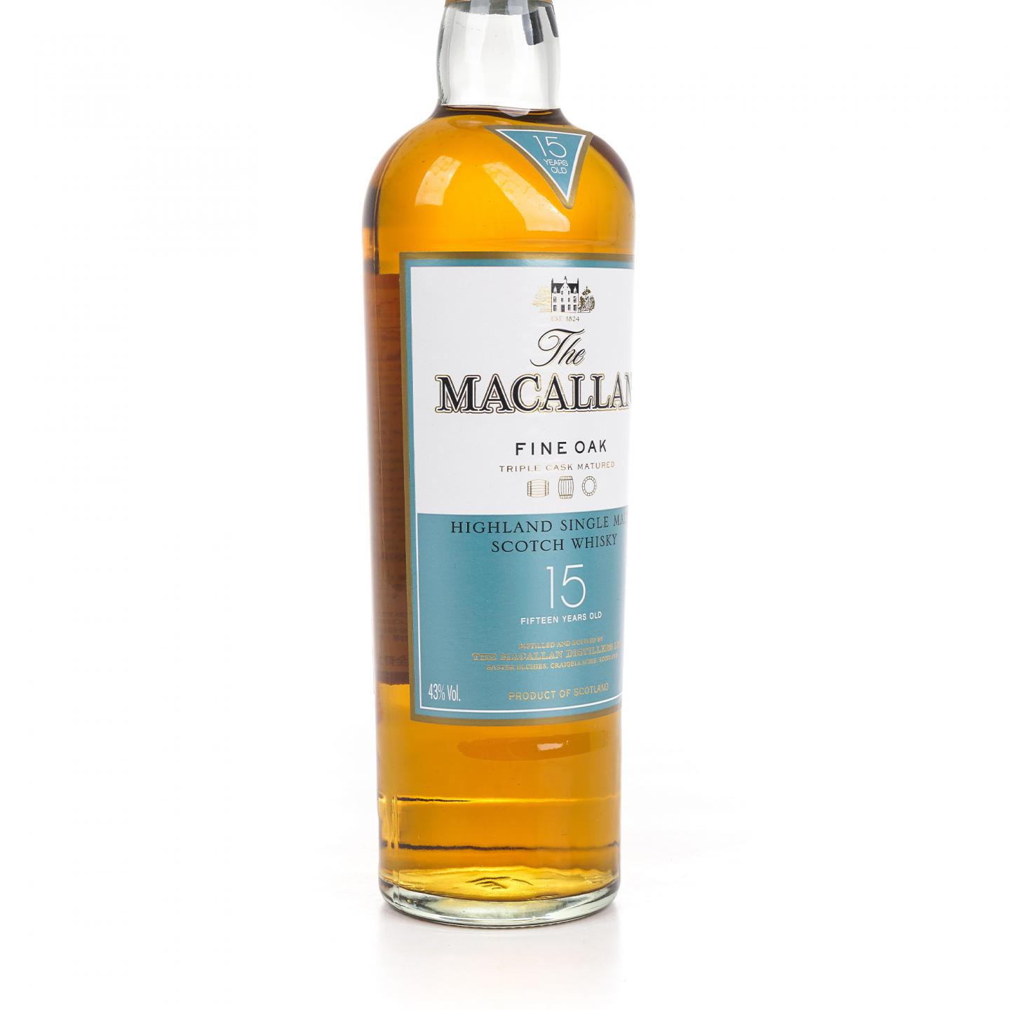 Macallan 麦卡伦 15年 Fine Oak