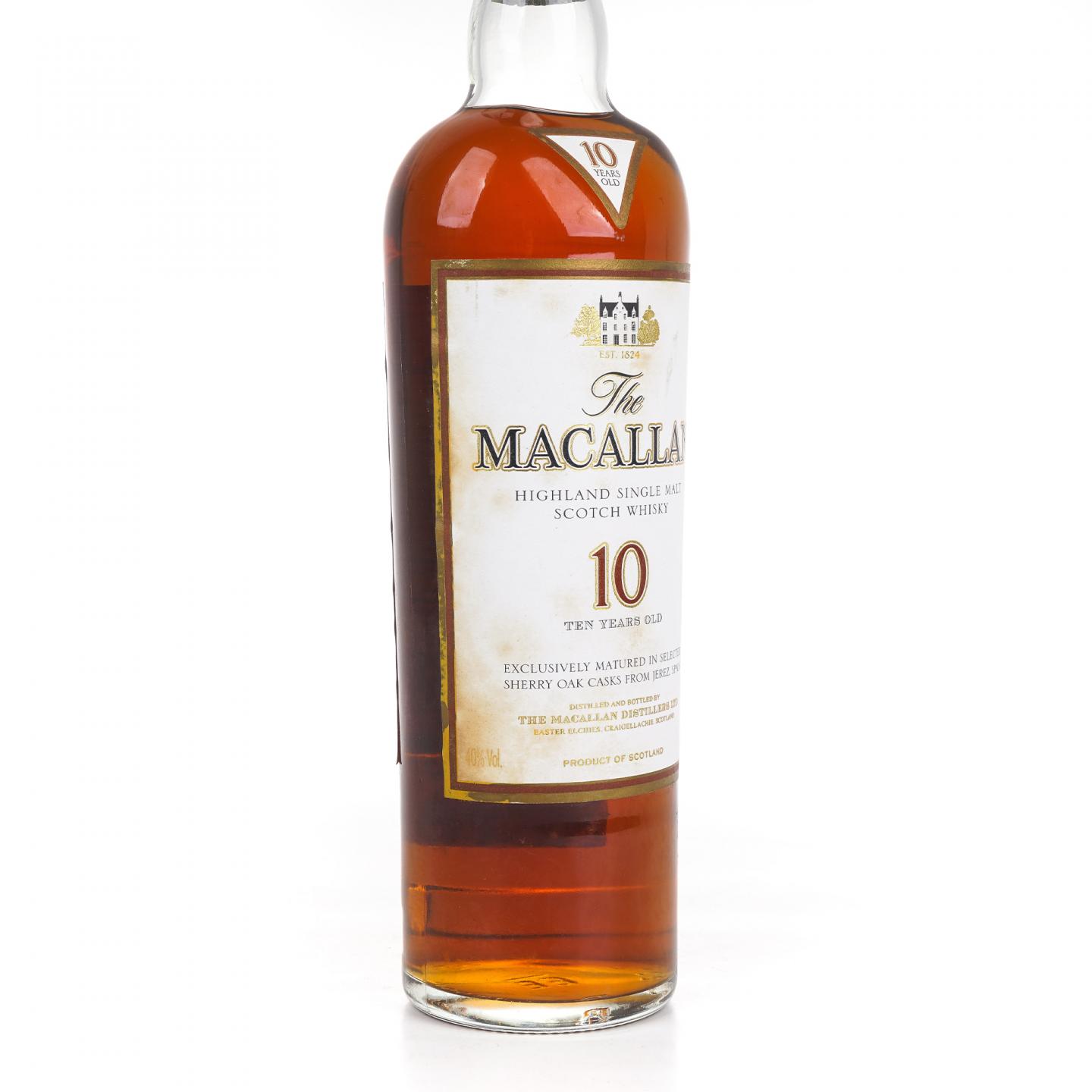 Macallan 麦卡伦 10年 雪莉桶