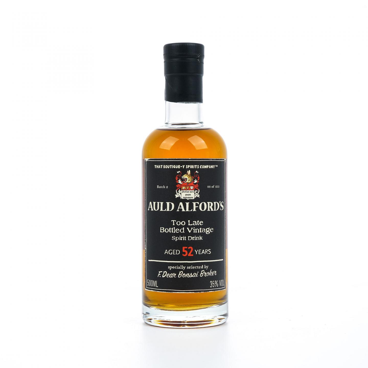 Auld Alford’s 52年 Batch 2 烈酒 500ml