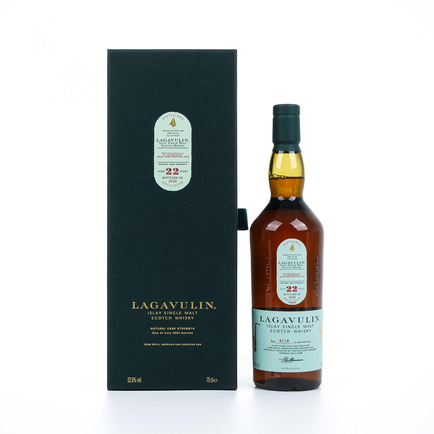 Lagavulin 乐加维林 22年 2020 爵士音乐节 桶强