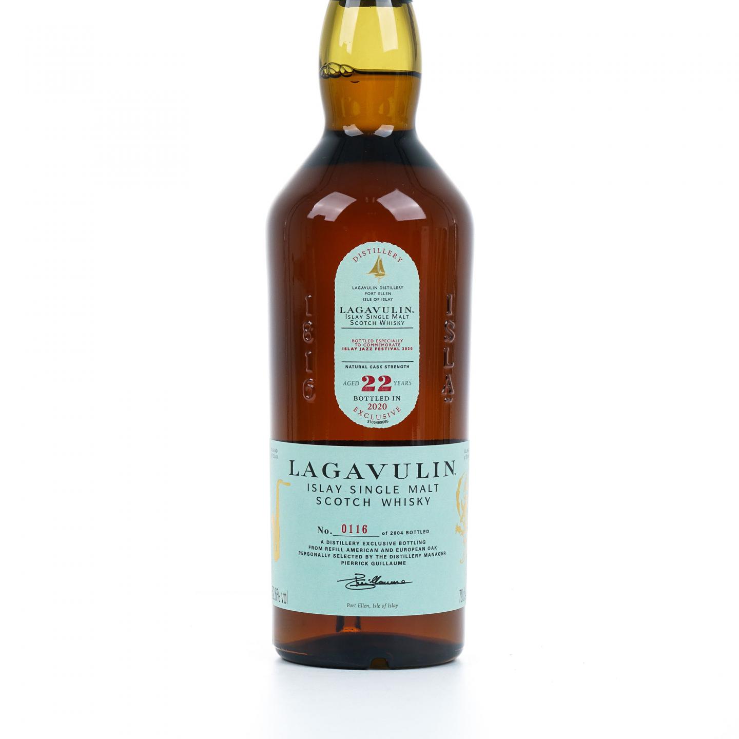 Lagavulin 乐加维林 22年 2020 爵士音乐节 桶强