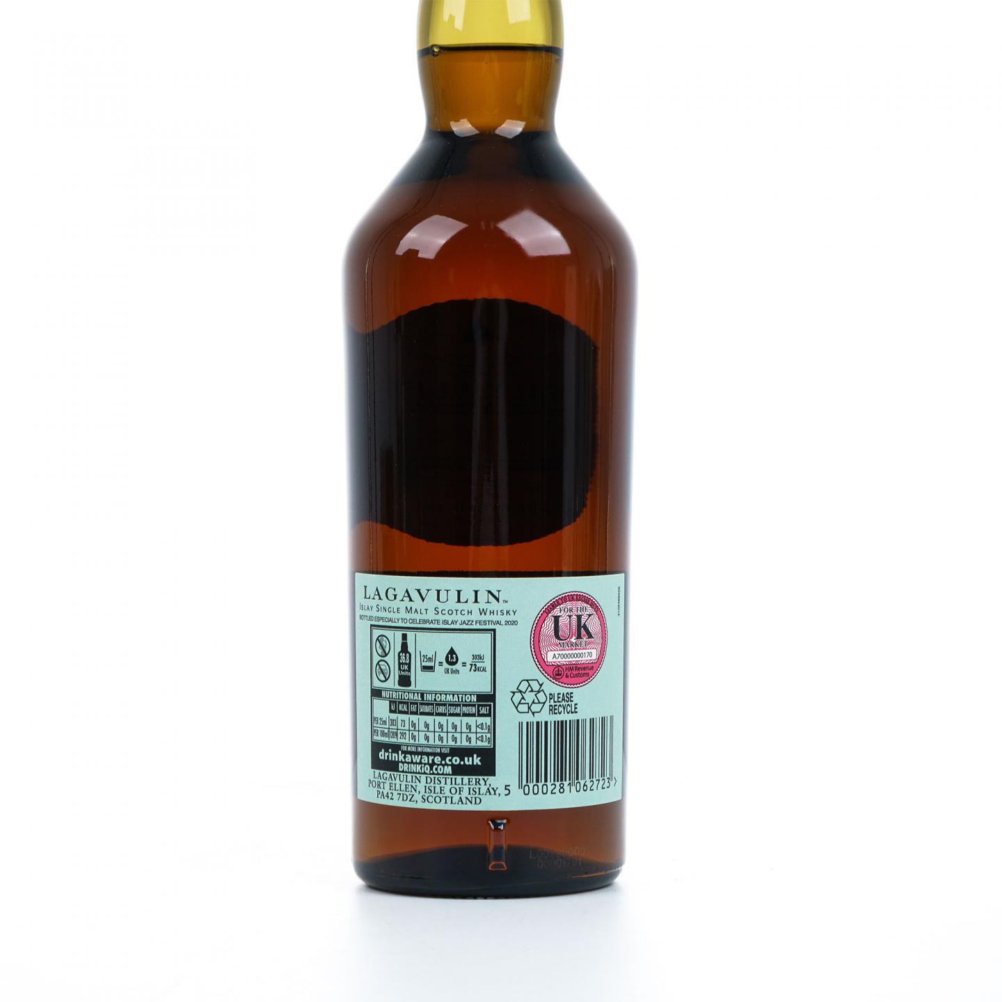 Lagavulin 乐加维林 22年 2020 爵士音乐节 桶强