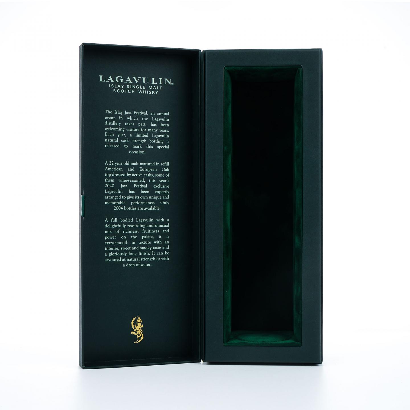Lagavulin 乐加维林 22年 2020 爵士音乐节 桶强