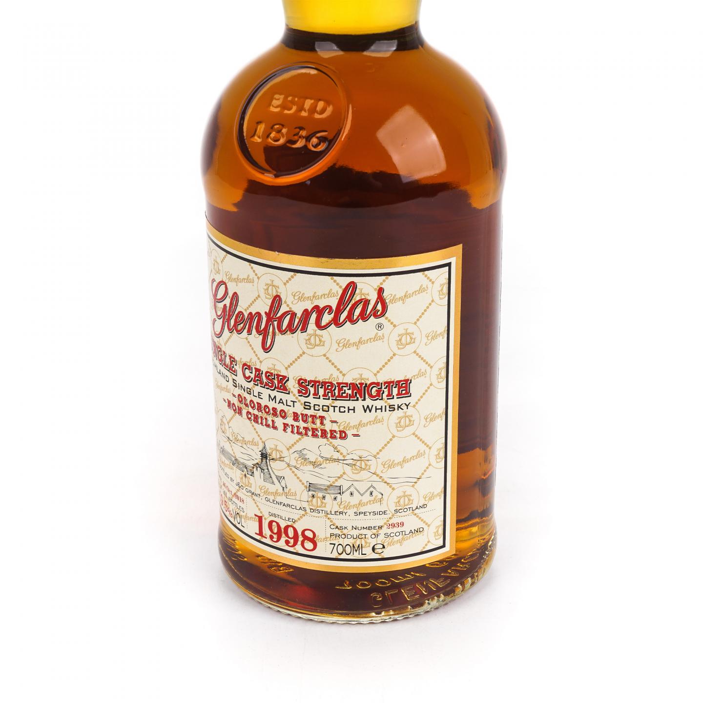 Glenfarclas 格兰花格 1998-2018 雪莉单桶#2939