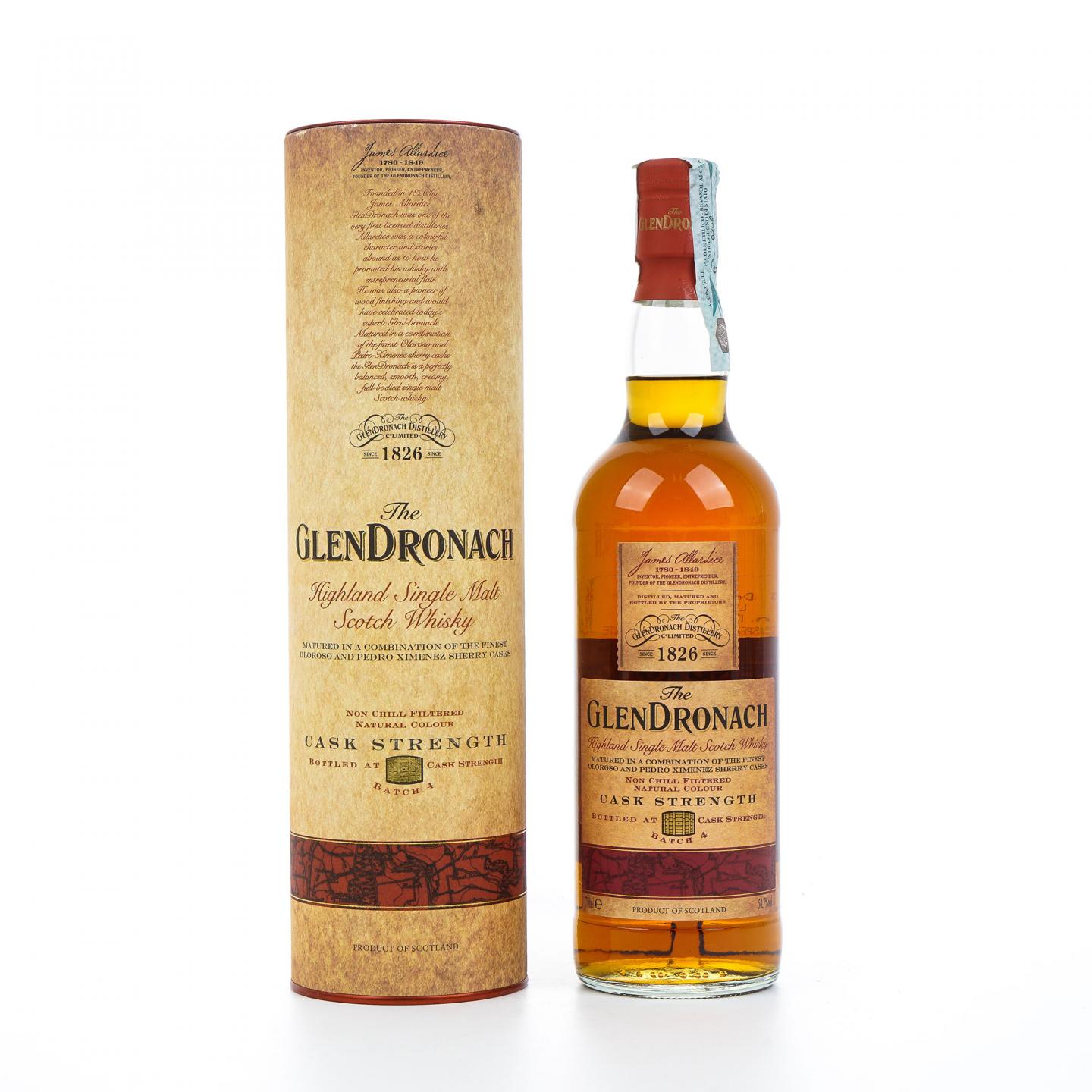 Glendronach 格兰多纳 2015 桶强 雪莉桶 Batch 4
