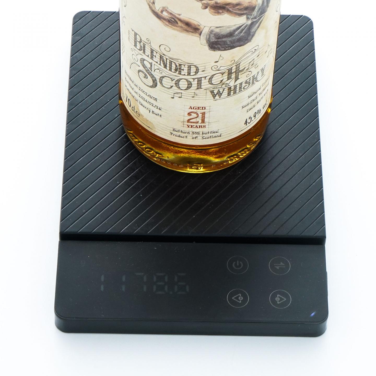 苏格兰调和 21年 2002-2024 雪莉桶#49 NSpS 45.9%