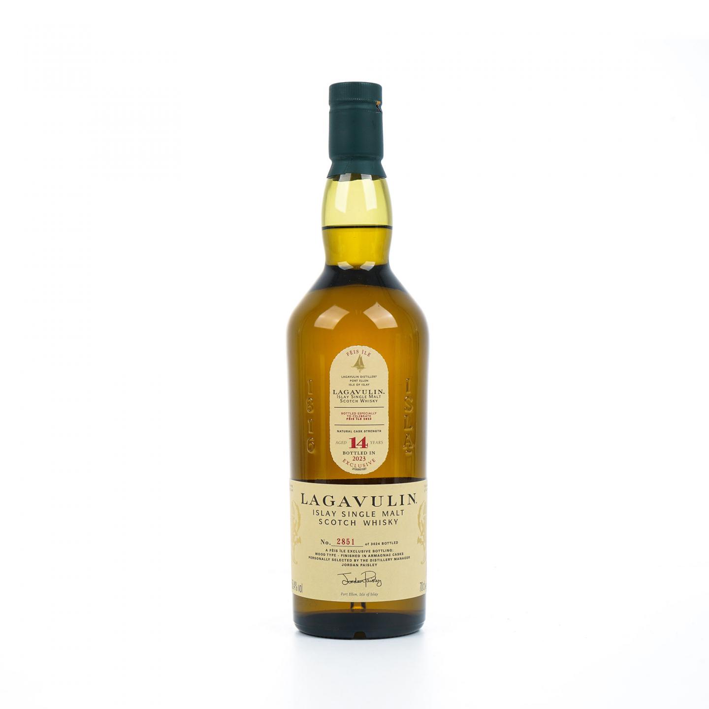 Lagavulin 乐加维林 14年 Feis Ile 2023 桶强