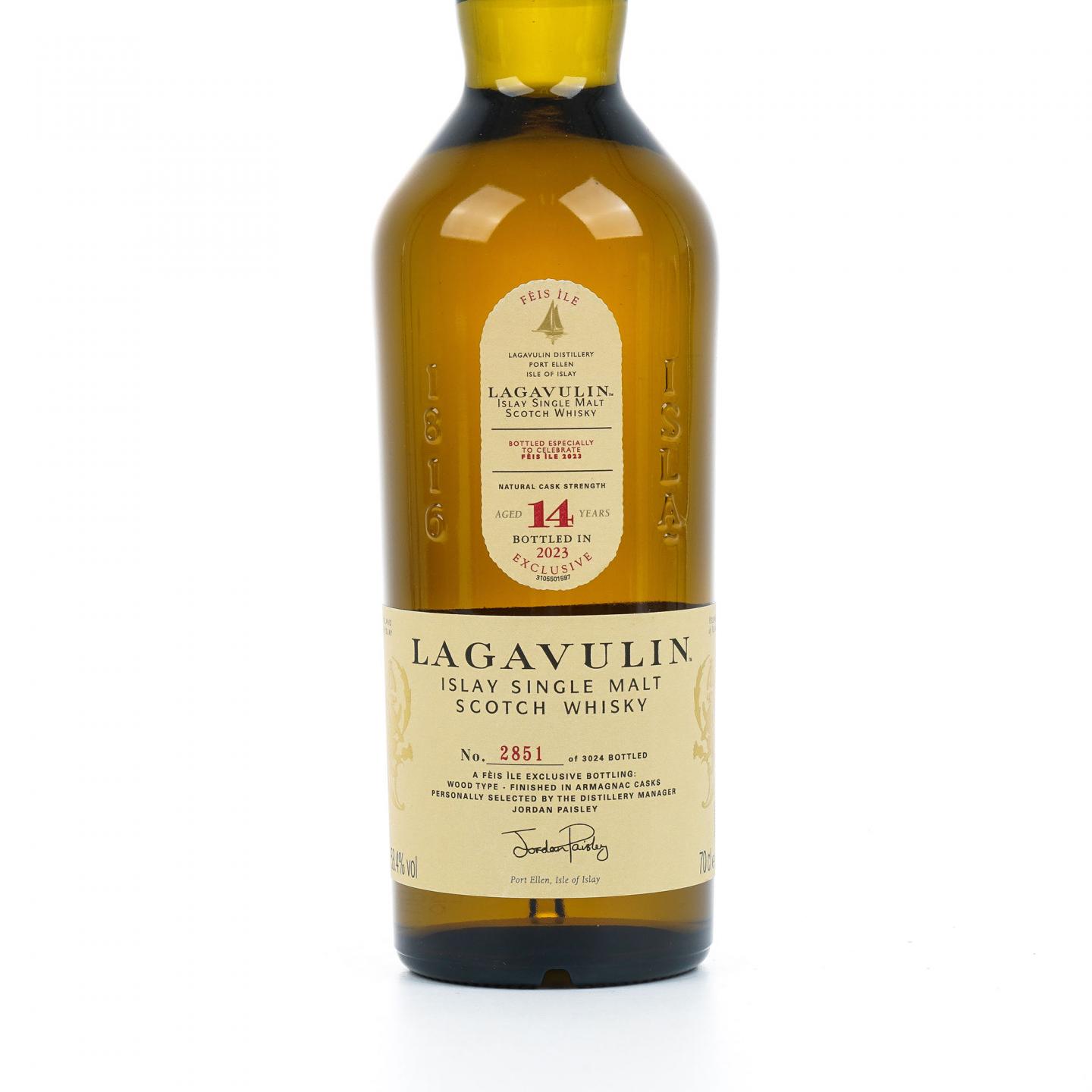 Lagavulin 乐加维林 14年 Feis Ile 2023 桶强