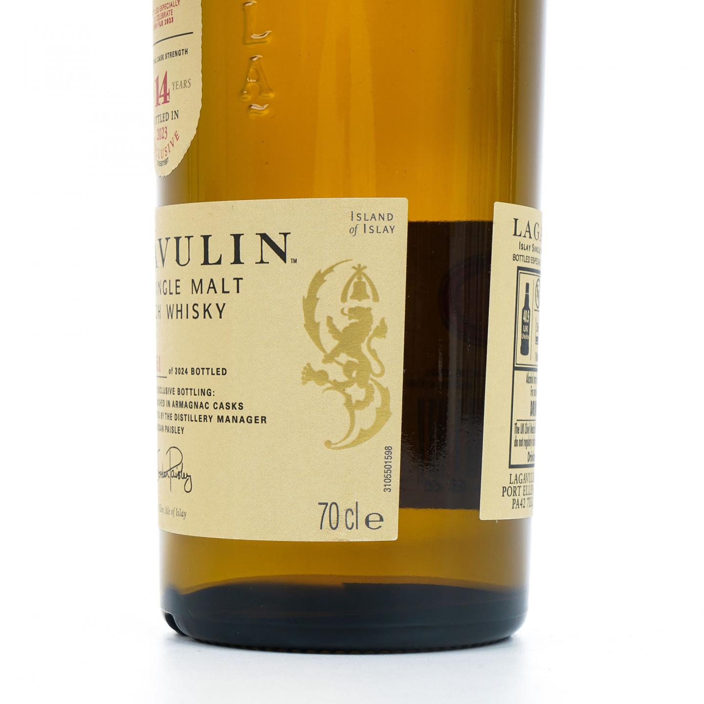 Lagavulin 乐加维林 14年 Feis Ile 2023 桶强