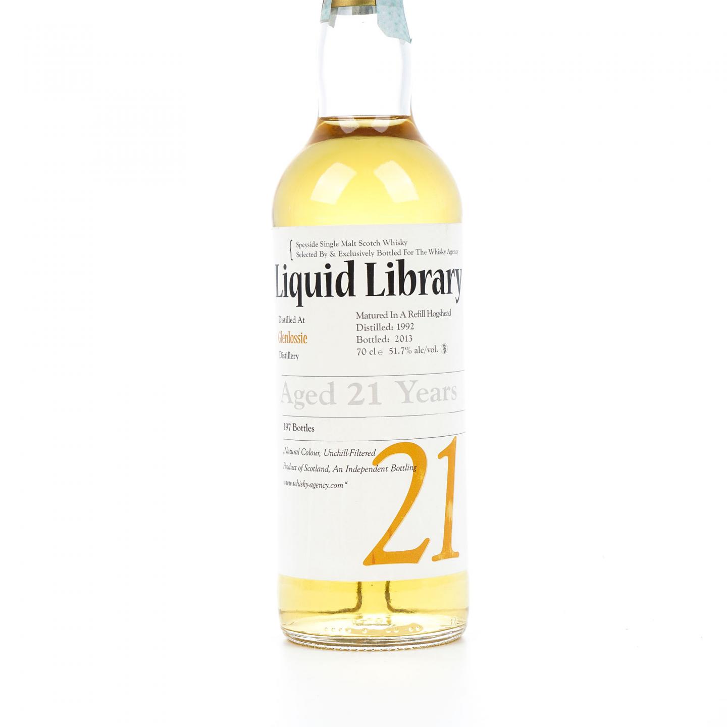 格兰洛西 21年 1992-2013 TWA Liquid Library