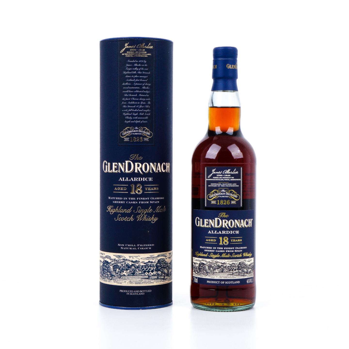 Glendronach 格兰多纳 18年 2020 雪莉桶