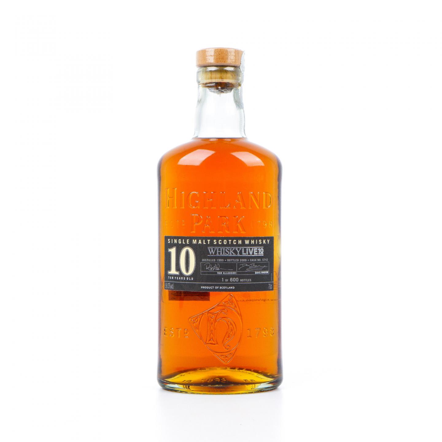 Highland Park 高原骑士 10年 雪莉单桶#5742 Whisky Live 10周年