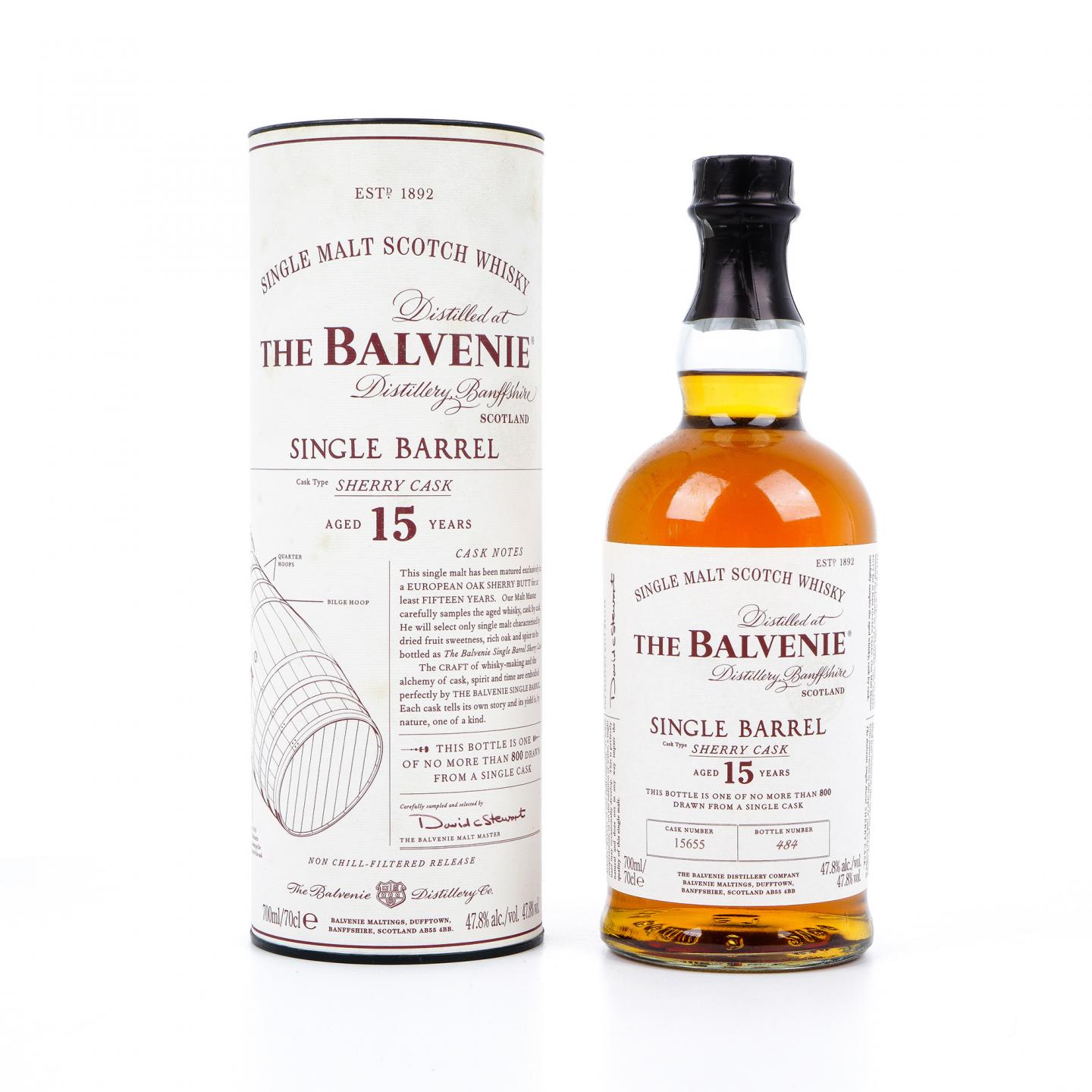 Balvenie 百富 15年 雪莉单桶#15655