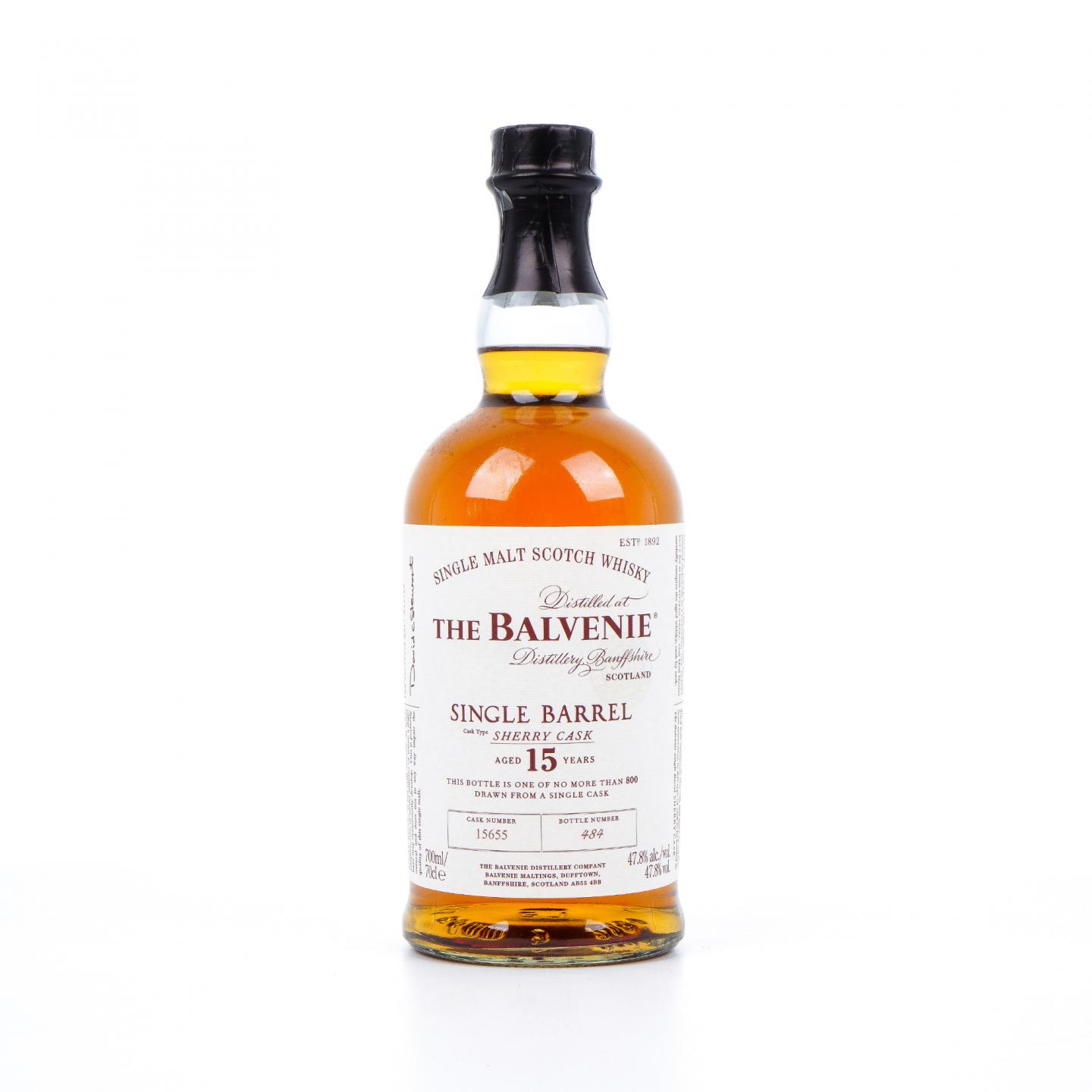Balvenie 百富 15年 雪莉单桶#15655