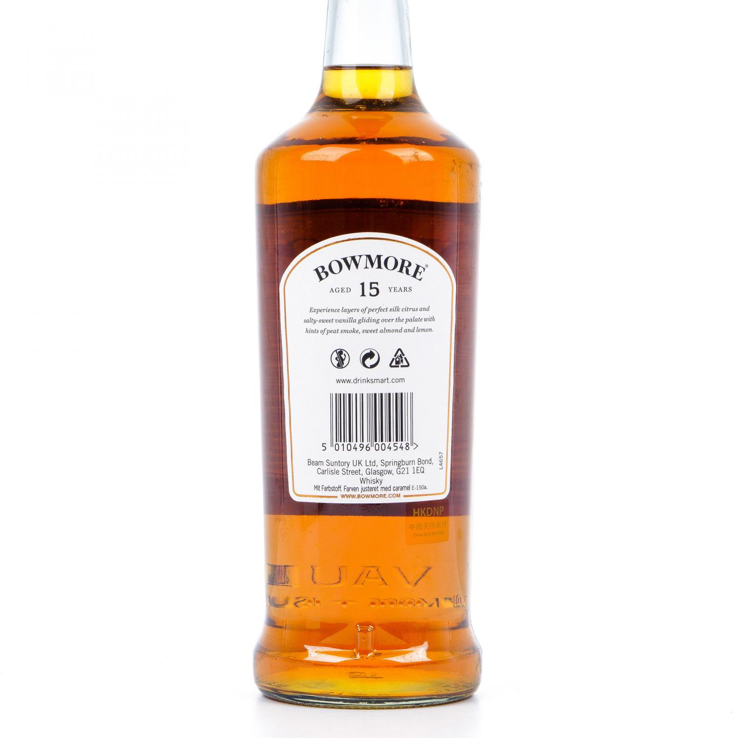 Bowmore 波摩 15年 Golden & Elegant 1升装