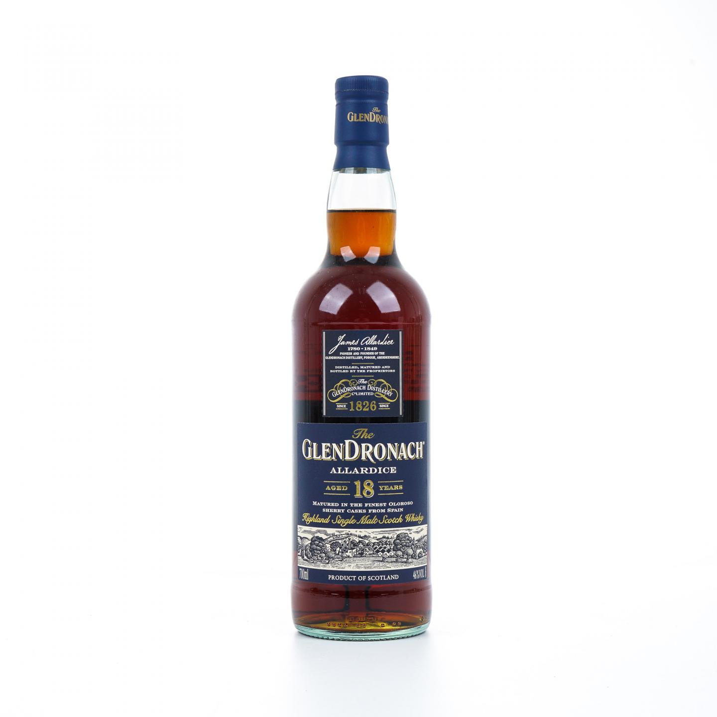 Glendronach 格兰多纳 18年 2020 Allardice 雪莉桶