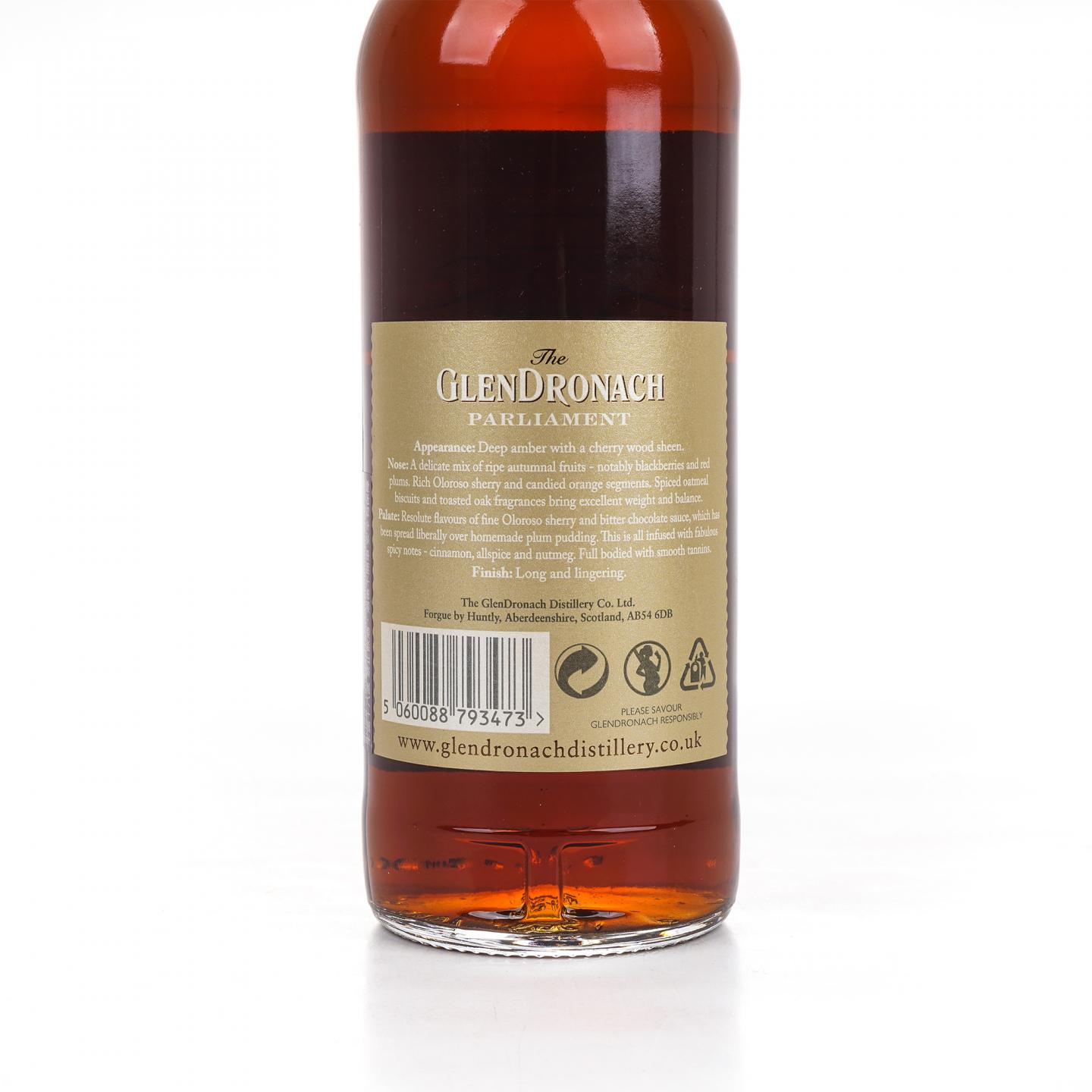 Glendronach 格兰多纳 21年 Parliament 700ML