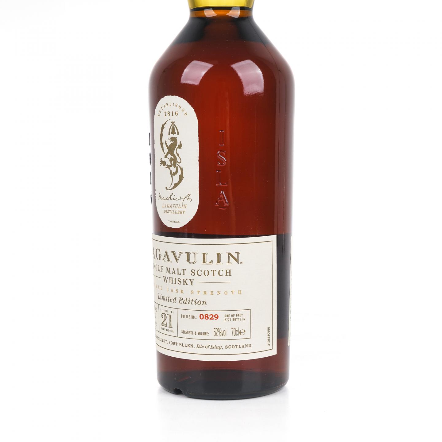 Lagavulin 乐加维林 21年 1991-2012 雪莉桶 桶强 行货