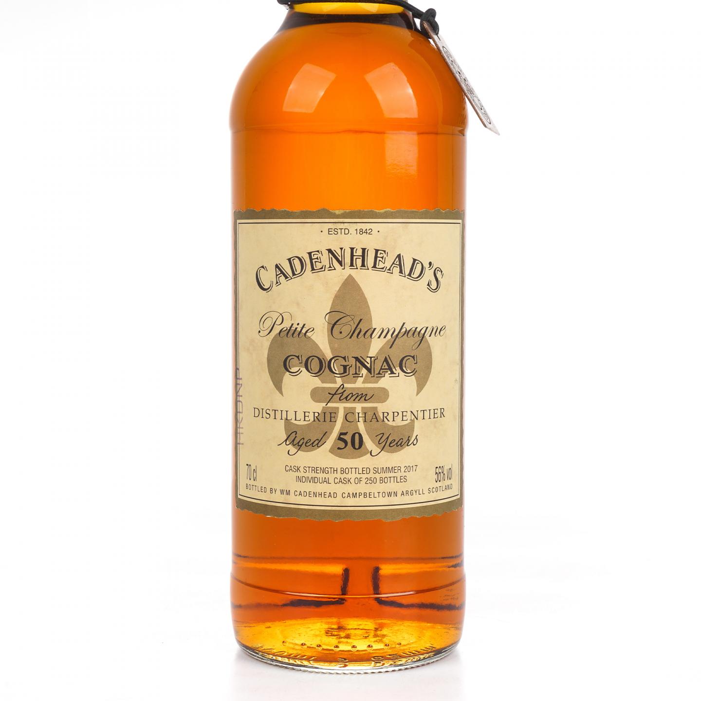 Charpentier 50年 2017 干邑 小香槟区 桶强 Cadenhead's